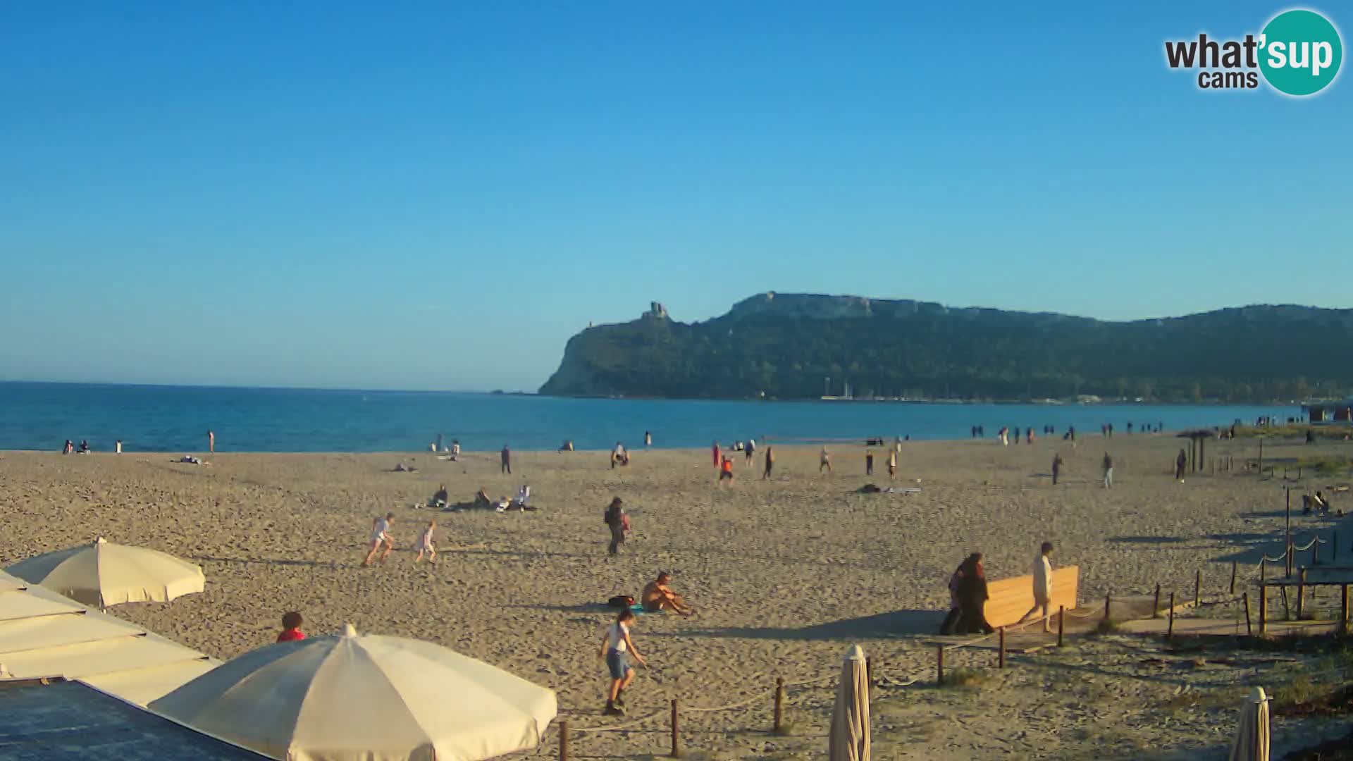Webcam playa de Poetto | Cagliari | Cerdeña