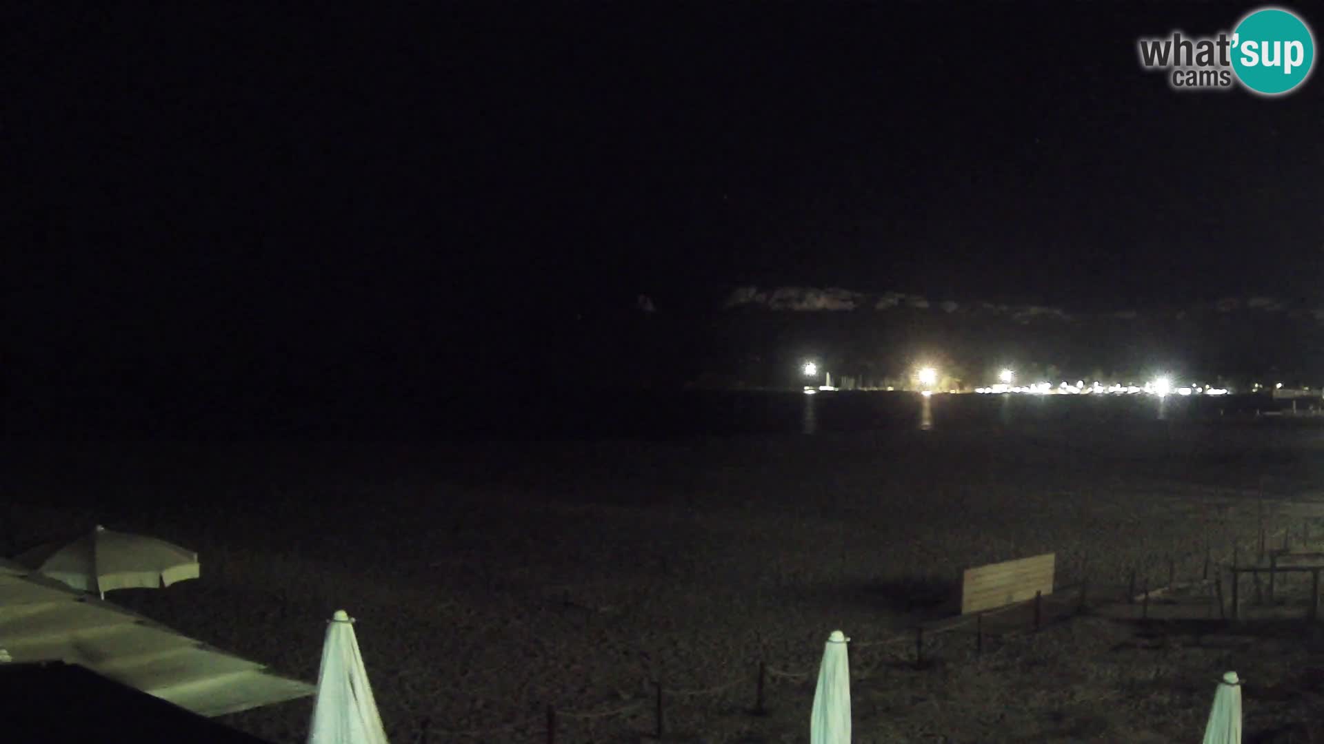 Poetto beach webcam | Cagliari | Sardinia