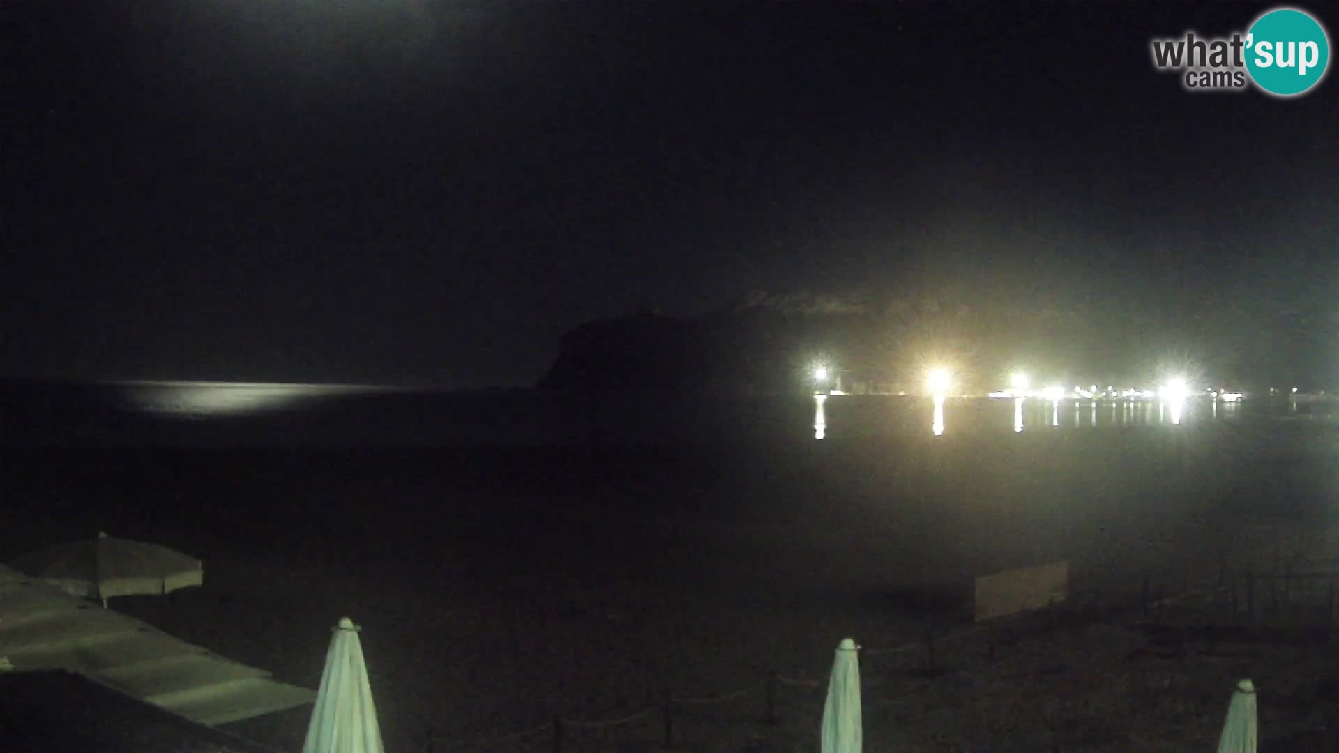 Poetto Strand Webcam | Cagliari | Sardinien
