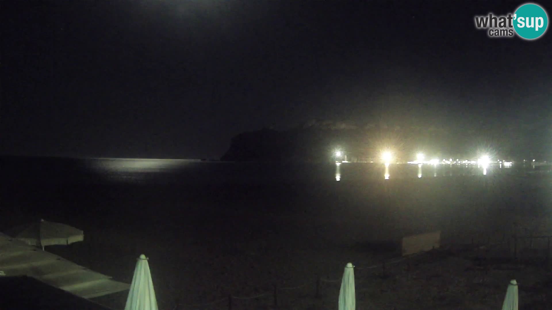 Poetto beach webcam | Cagliari | Sardinija