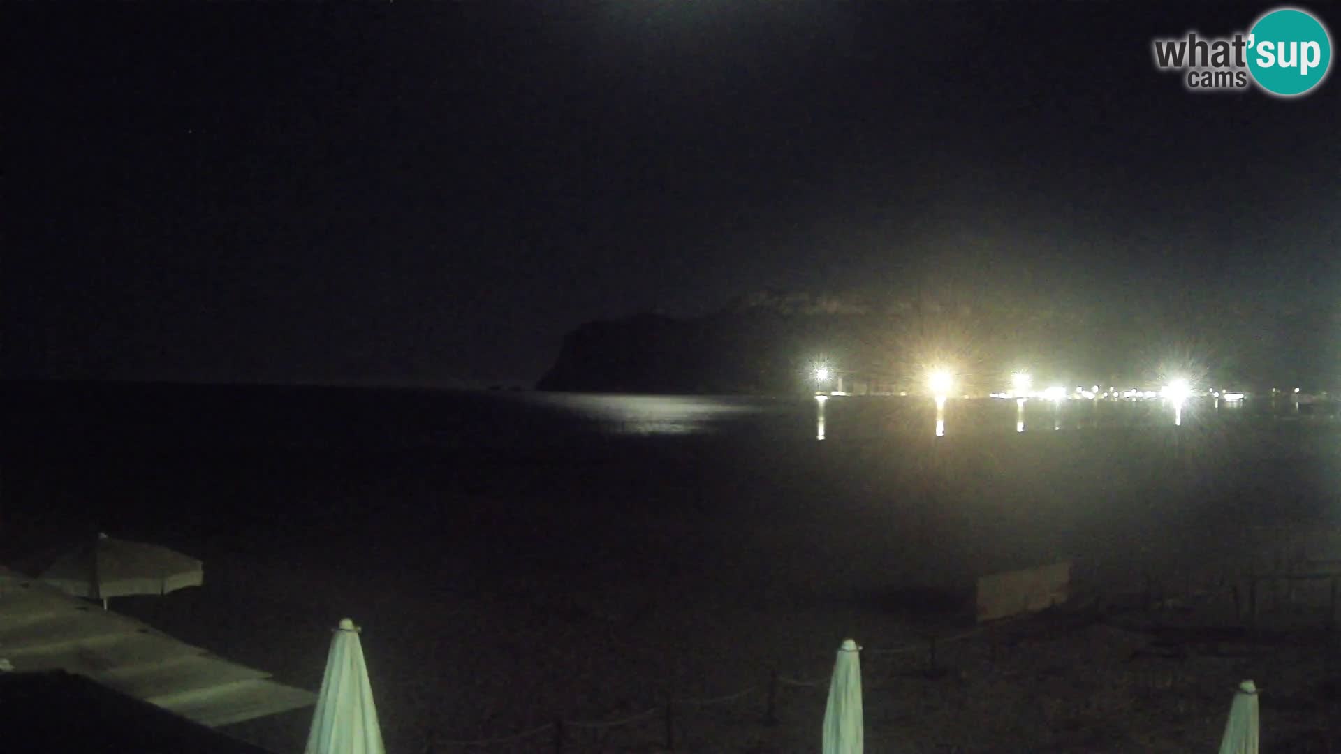 Poetto beach webcam | Cagliari | Sardinija