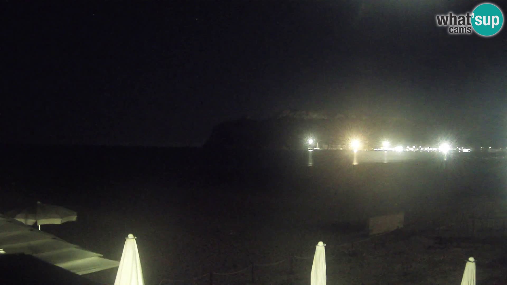 Poetto beach webcam | Cagliari | Sardinija