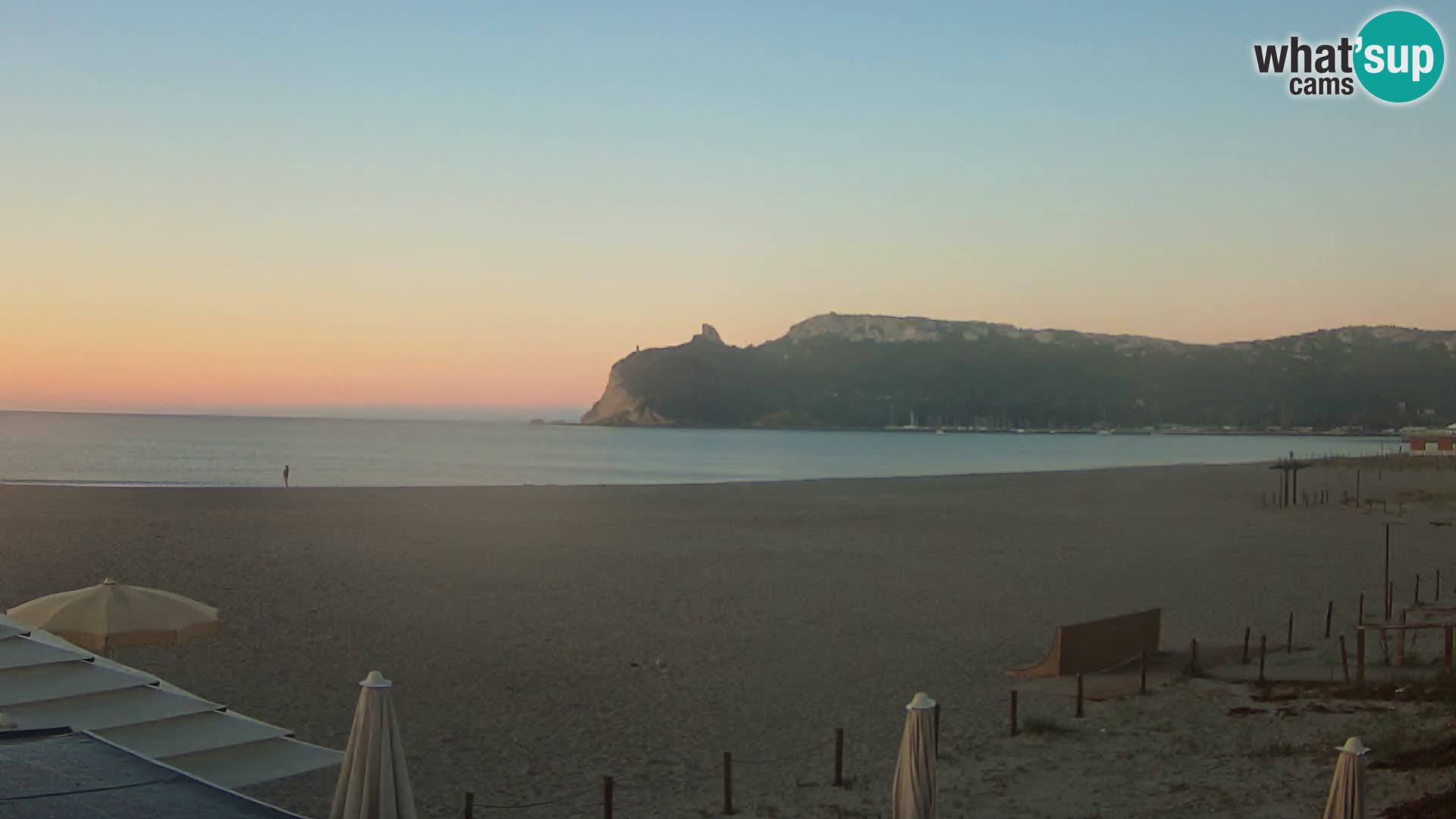 Webcam playa de Poetto | Cagliari | Cerdeña