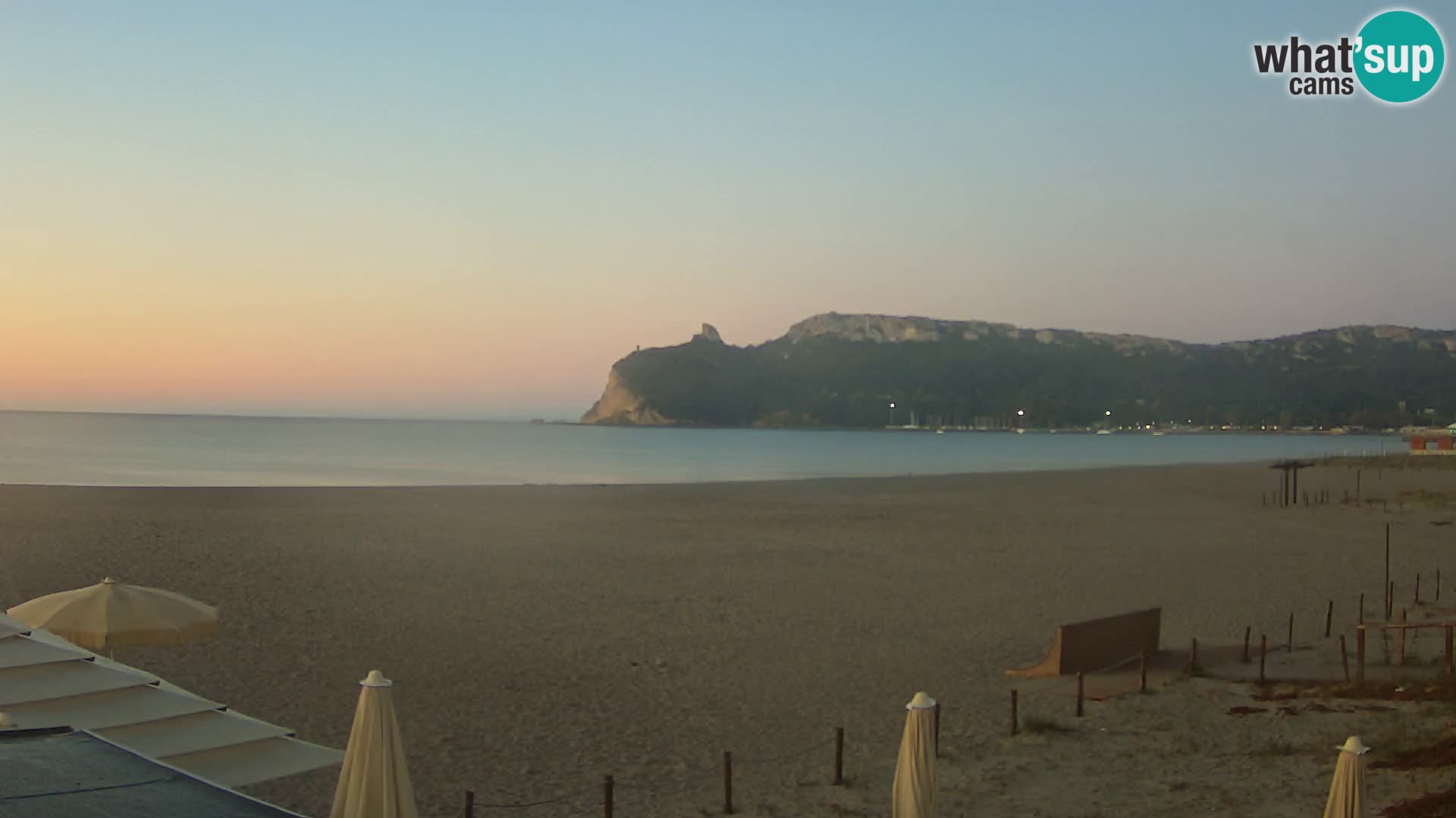 Webcam plage de Poetto | Cagliari | Sardaigne