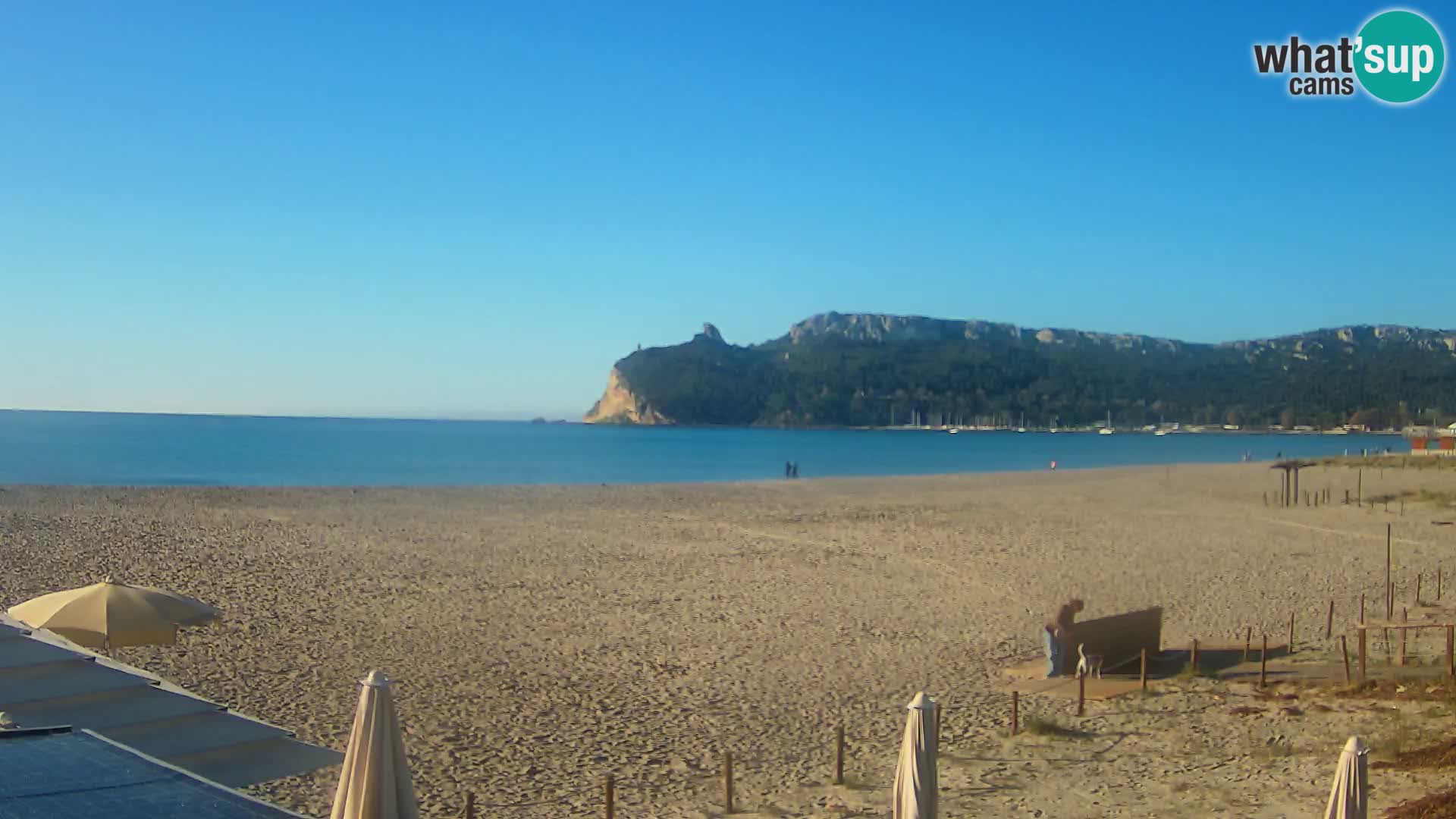Poetto beach webcam | Cagliari | Sardinia