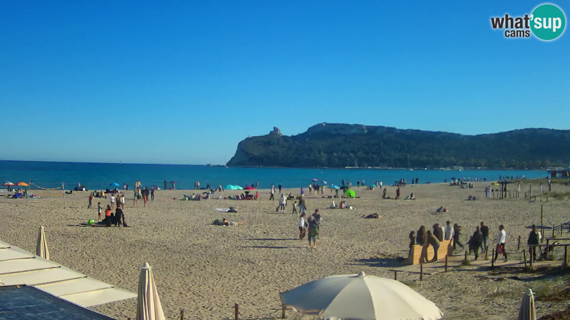 Webcam playa de Poetto | Cagliari | Cerdeña
