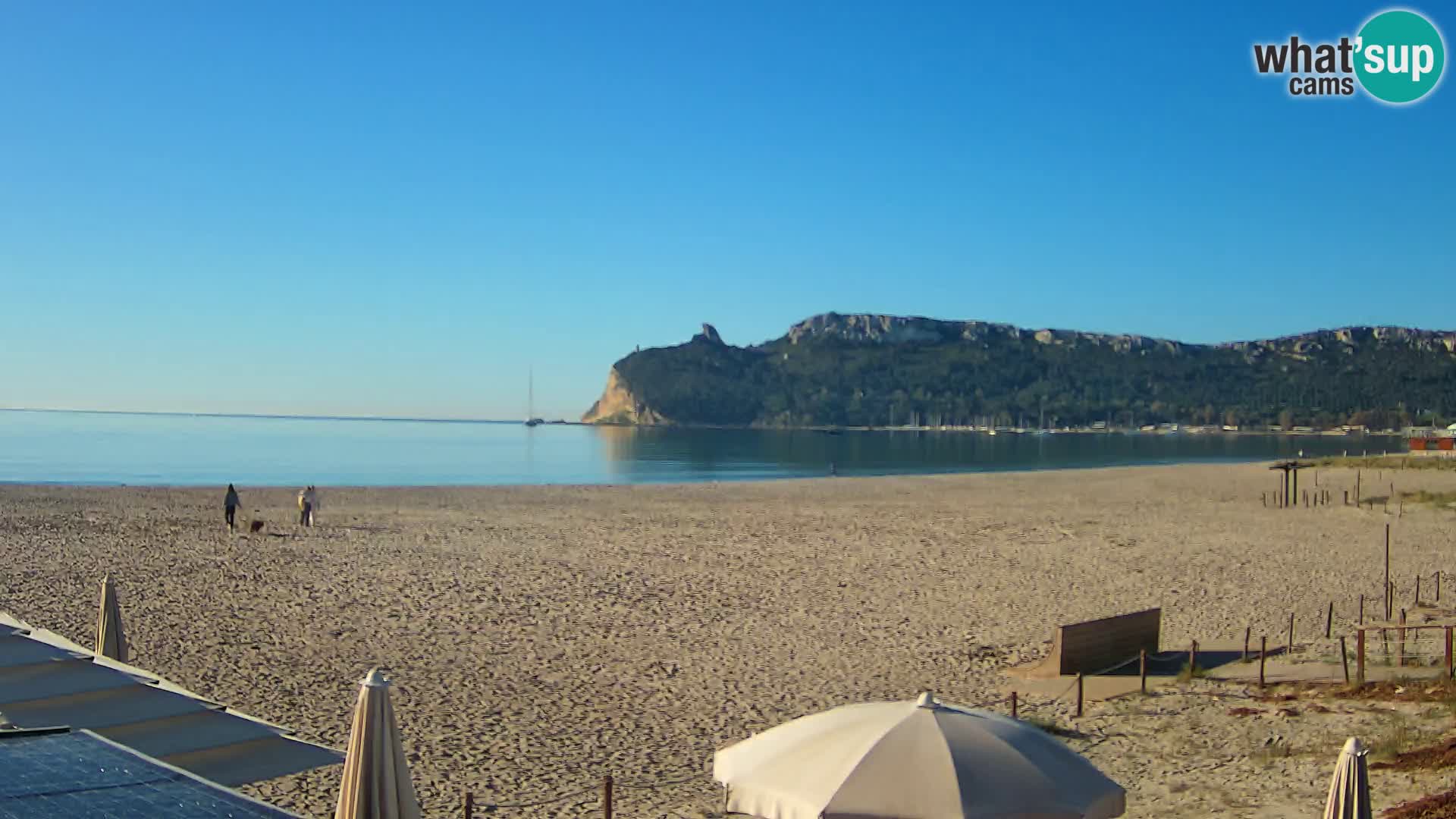 Poetto beach webcam | Cagliari | Sardinia