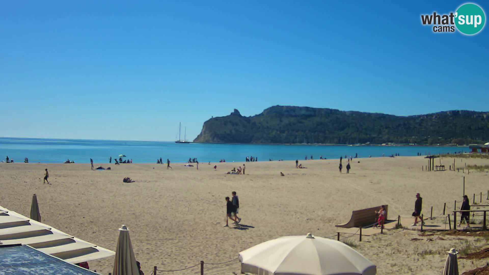 Webcam playa de Poetto | Cagliari | Cerdeña