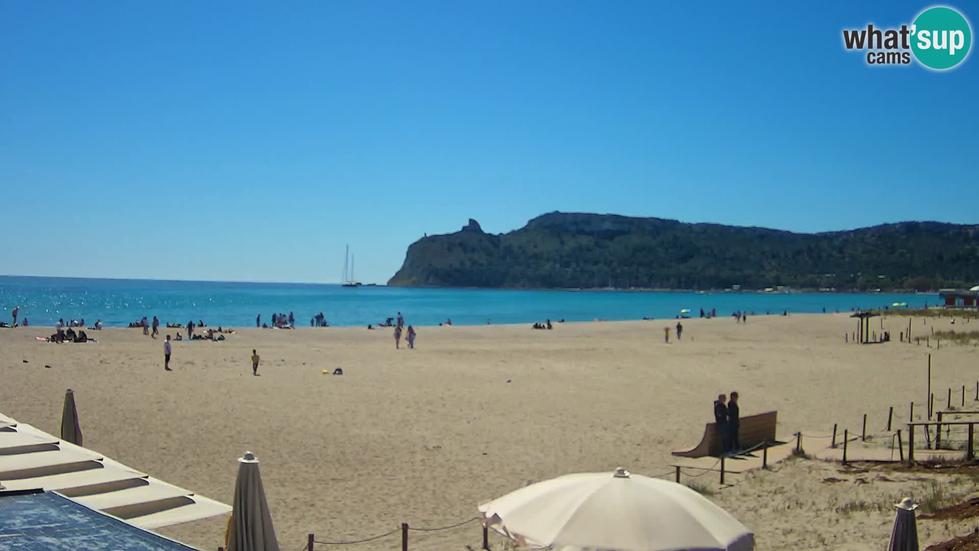 Webcam playa de Poetto | Cagliari | Cerdeña