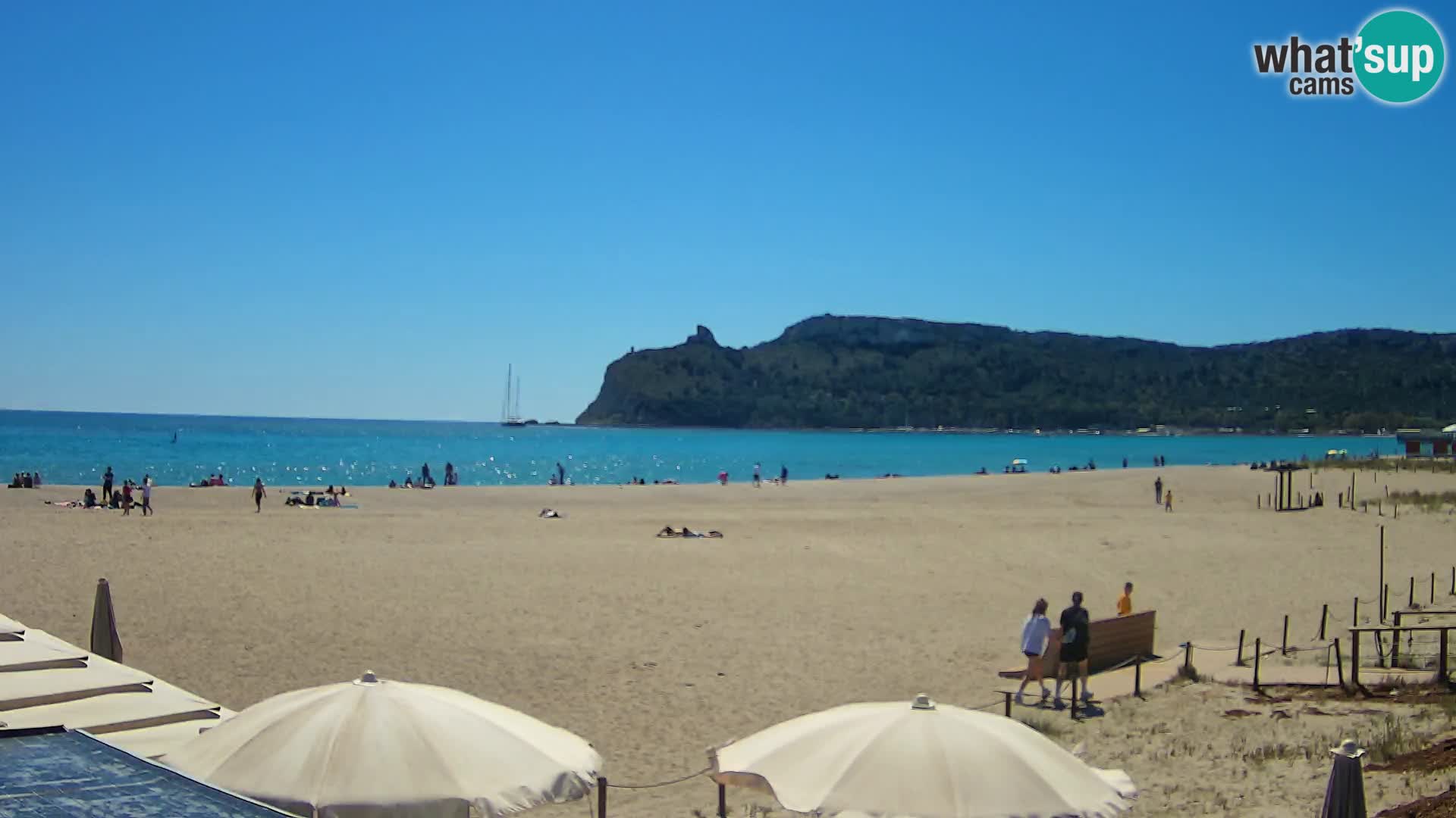 Webcam playa de Poetto | Cagliari | Cerdeña