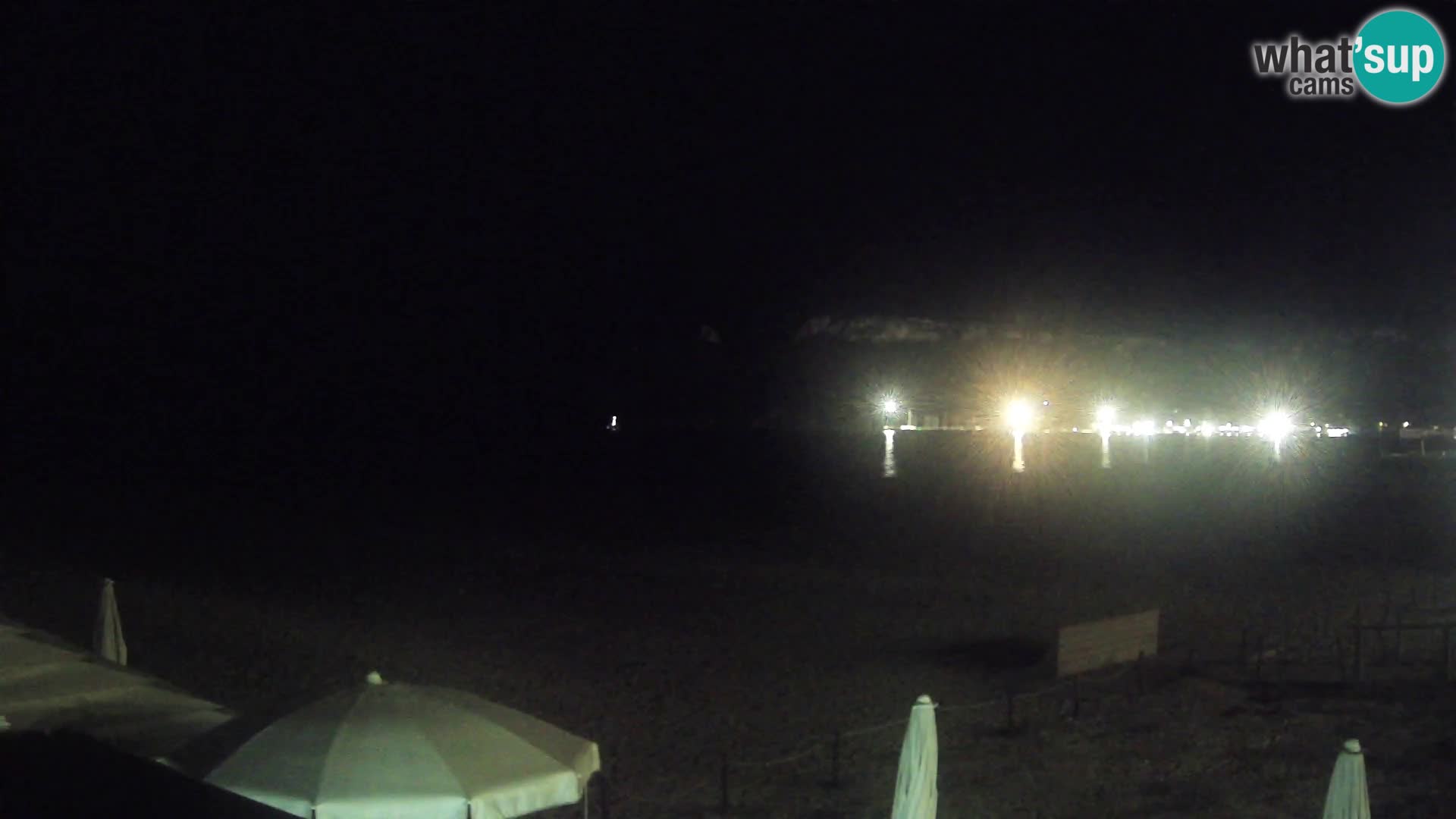 Poetto beach webcam | Cagliari | Sardinija