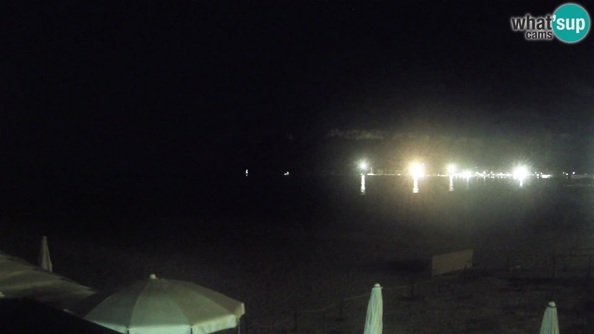 Poetto beach webcam | Cagliari | Sardinija