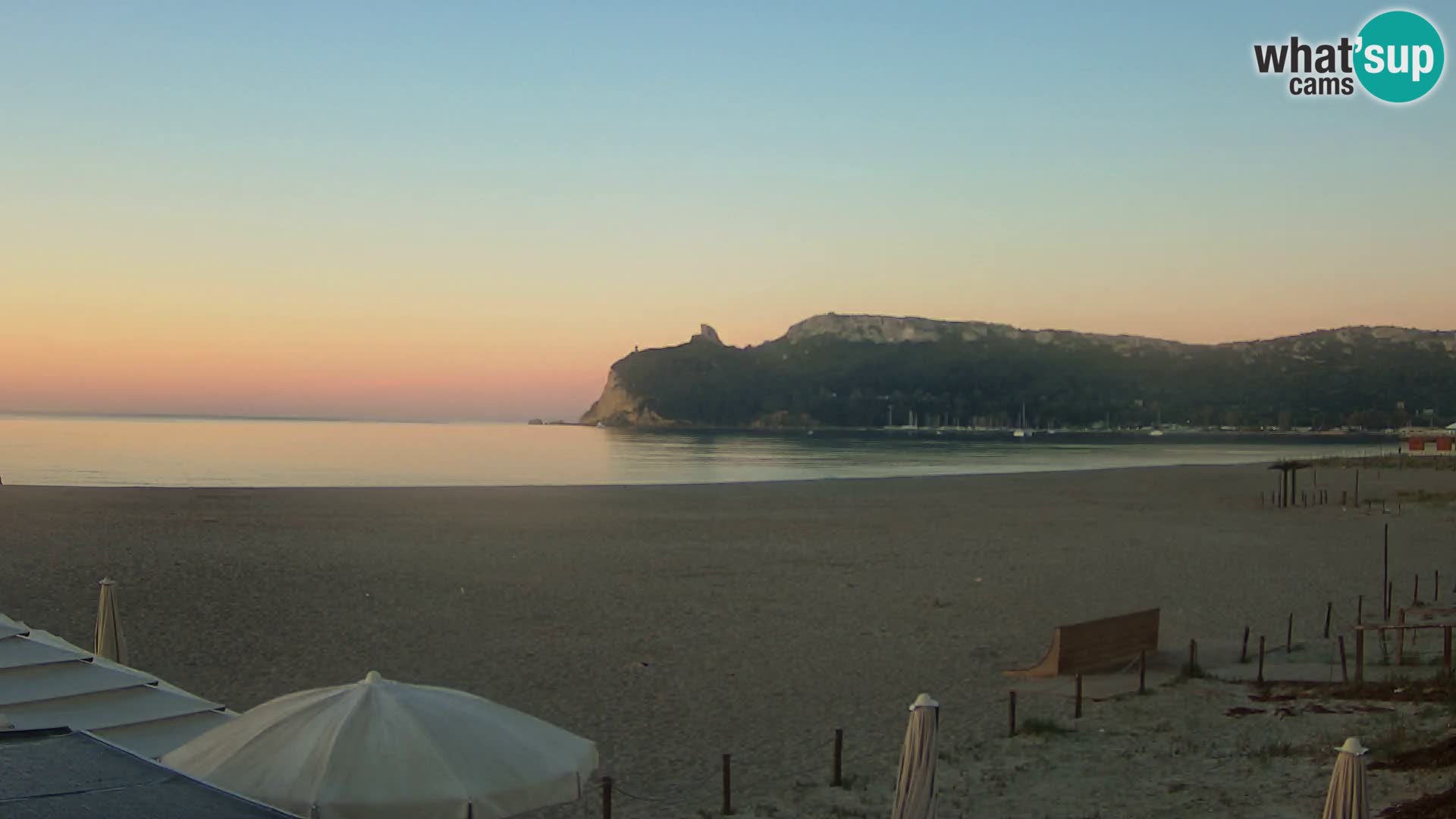 Webcam playa de Poetto | Cagliari | Cerdeña