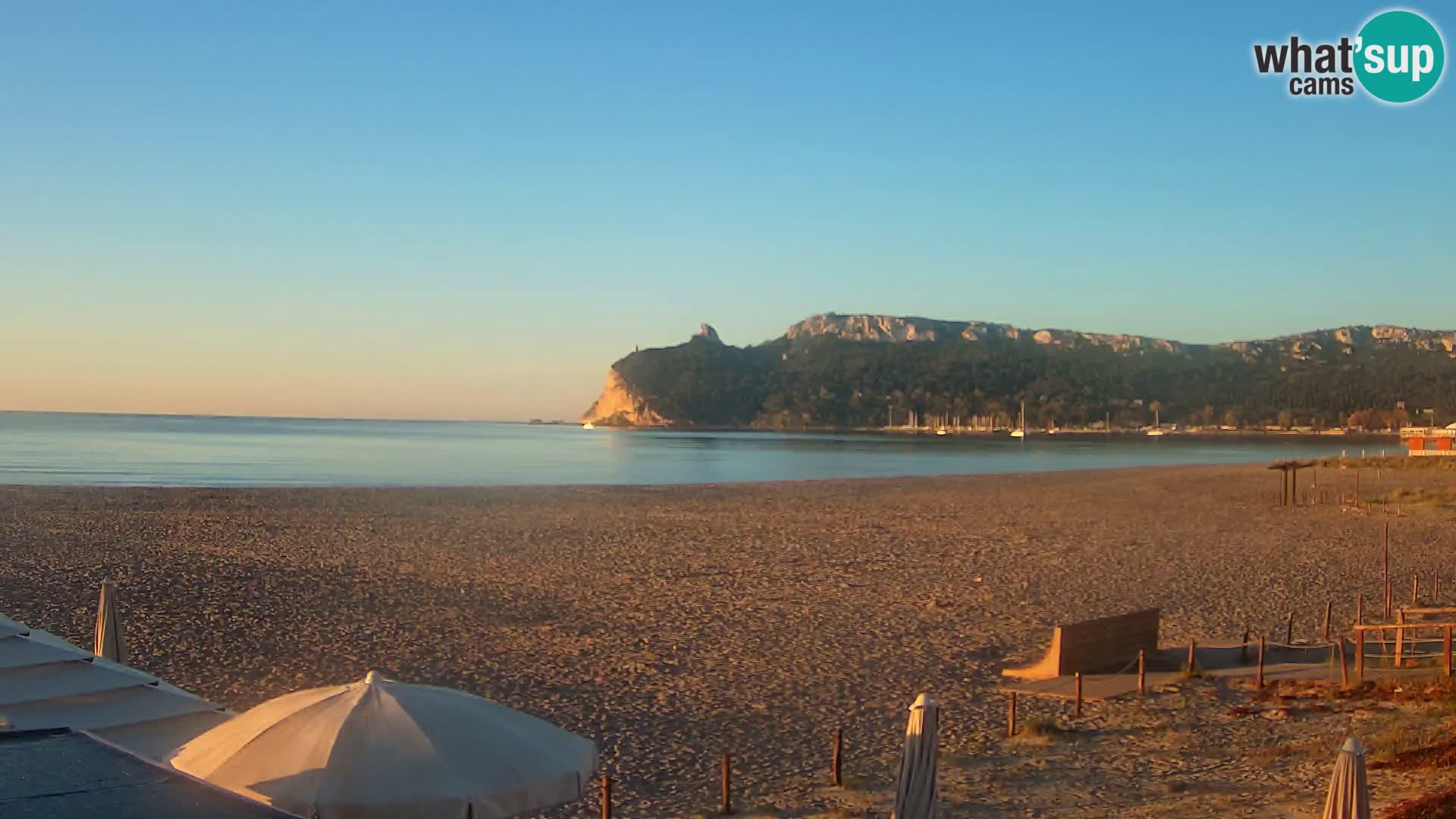 Poetto Strand Webcam | Cagliari | Sardinien