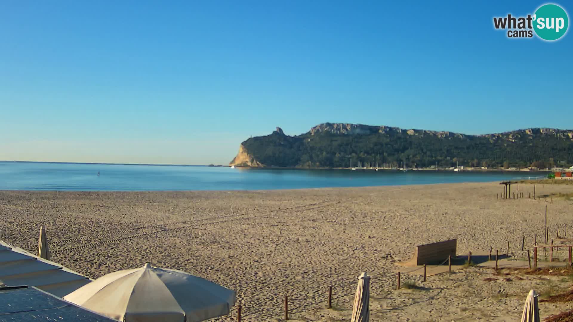 Poetto Strand Webcam | Cagliari | Sardinien