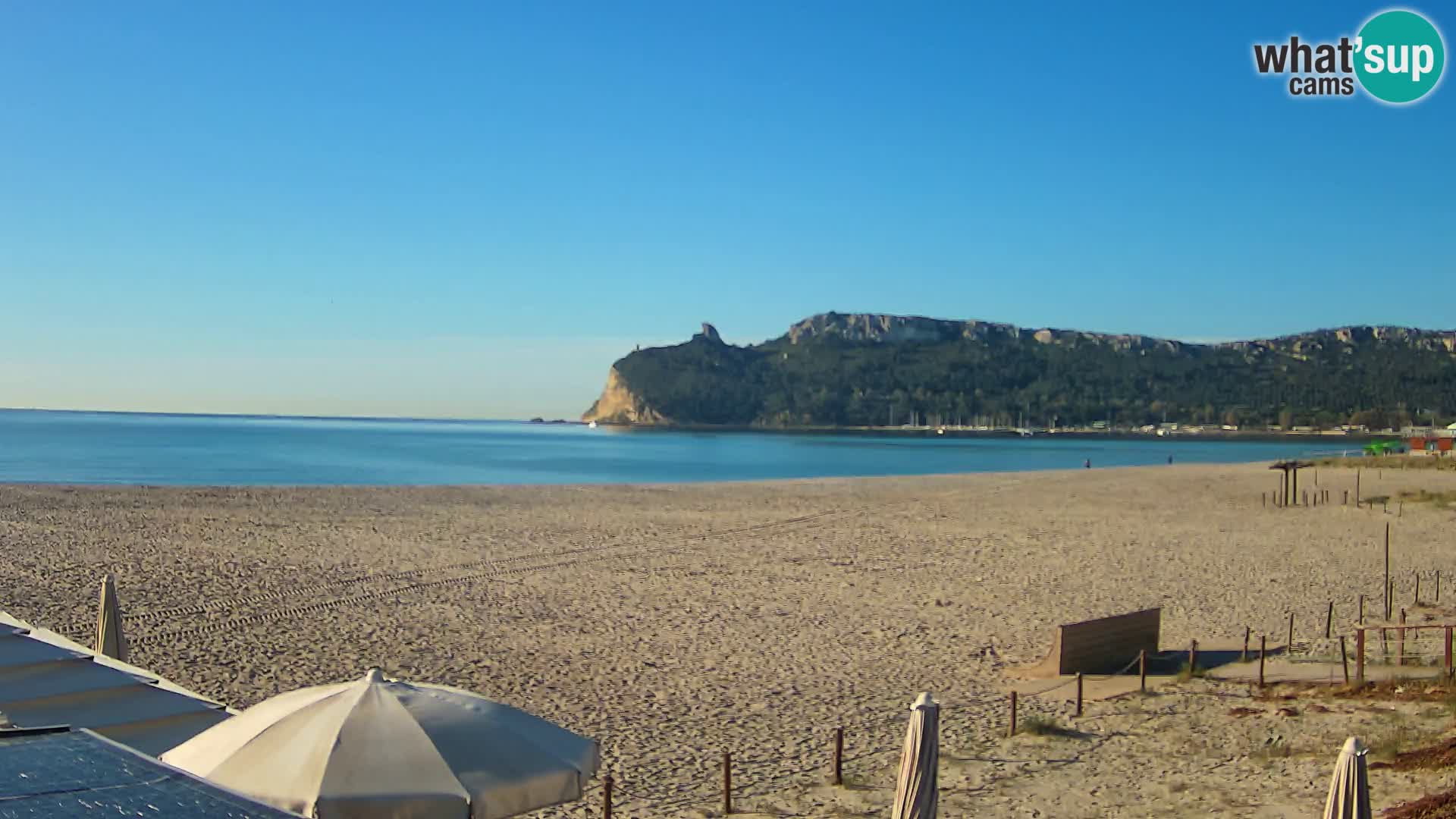 Poetto Strand Webcam | Cagliari | Sardinien