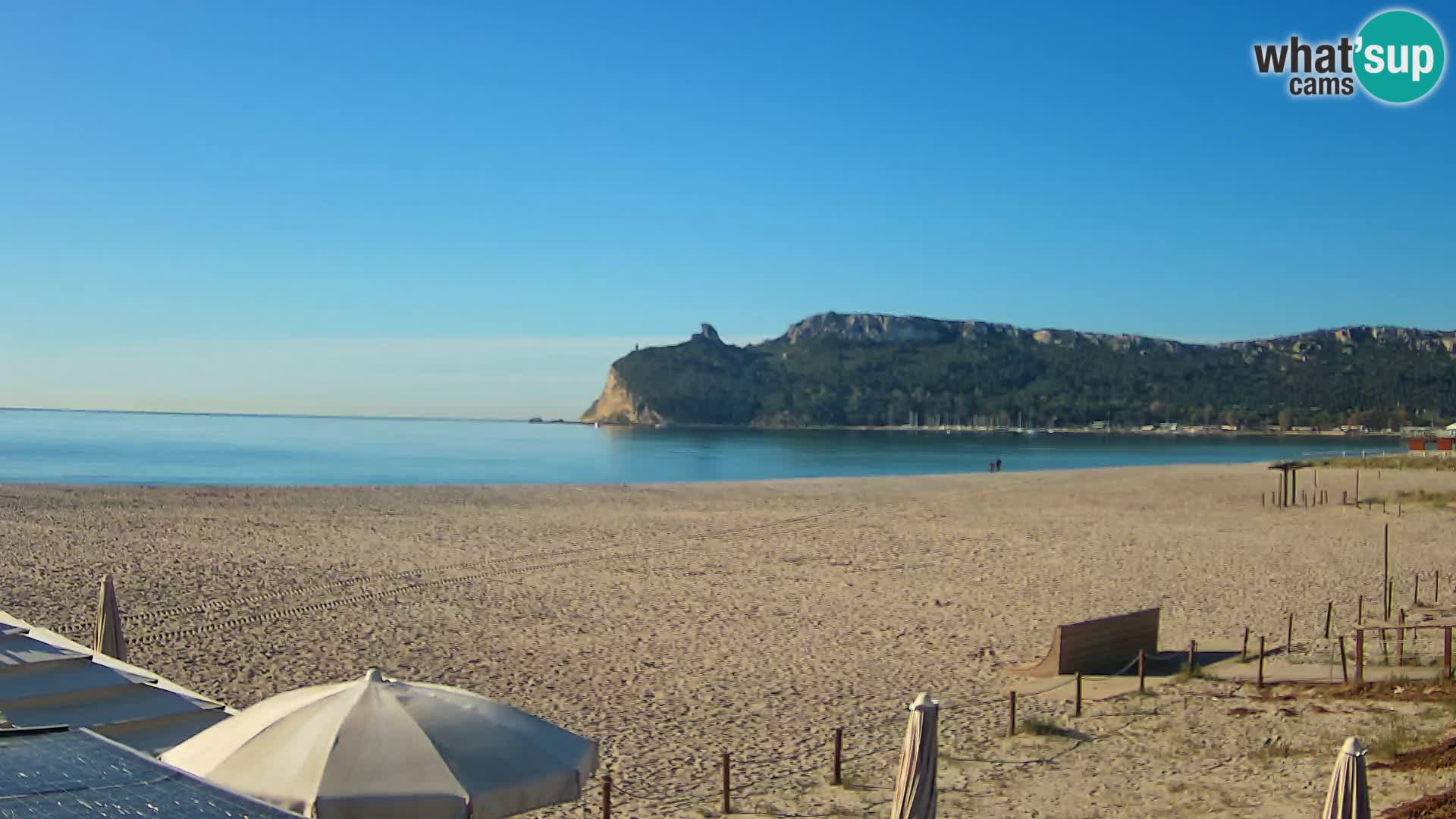 Poetto Strand Webcam | Cagliari | Sardinien