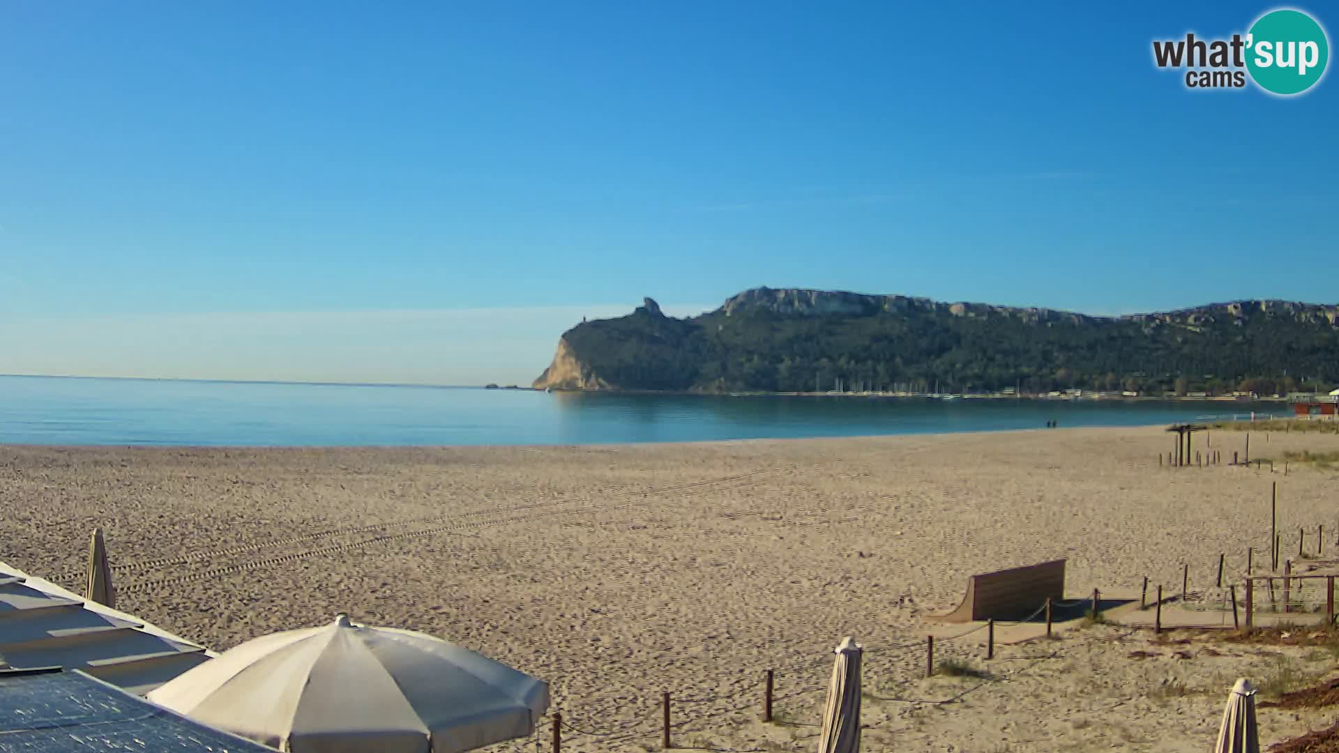 Poetto Strand Webcam | Cagliari | Sardinien