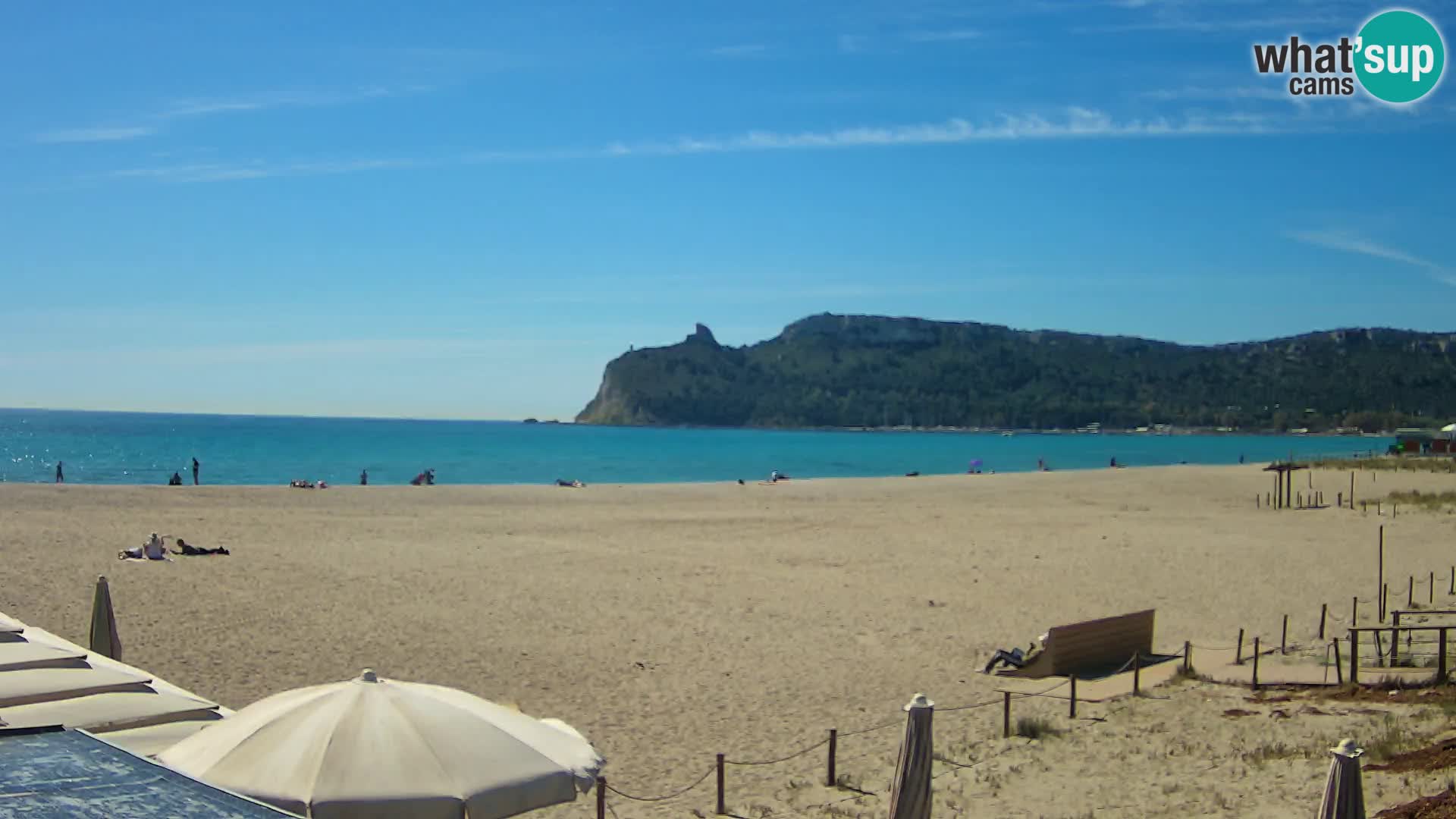 Poetto Strand Webcam | Cagliari | Sardinien