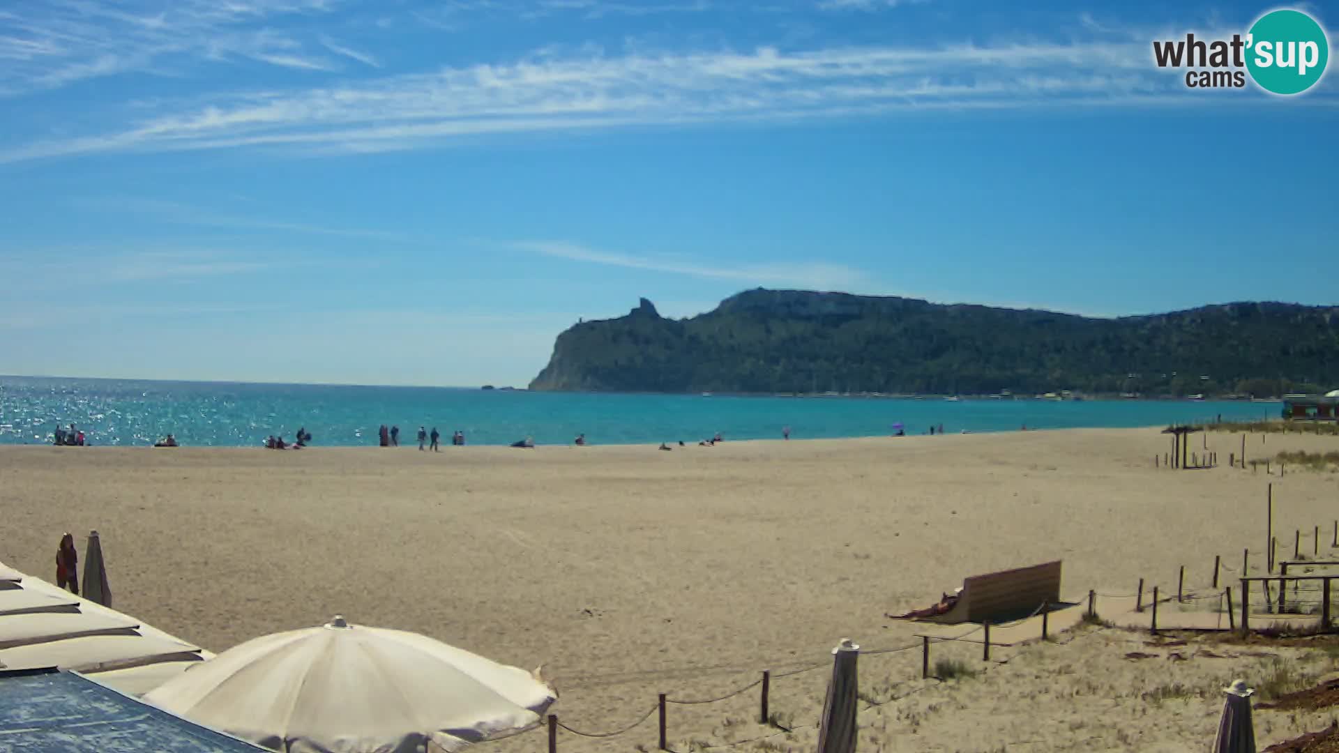 Webcam spiaggia del Poetto | Cagliari | Sardegna