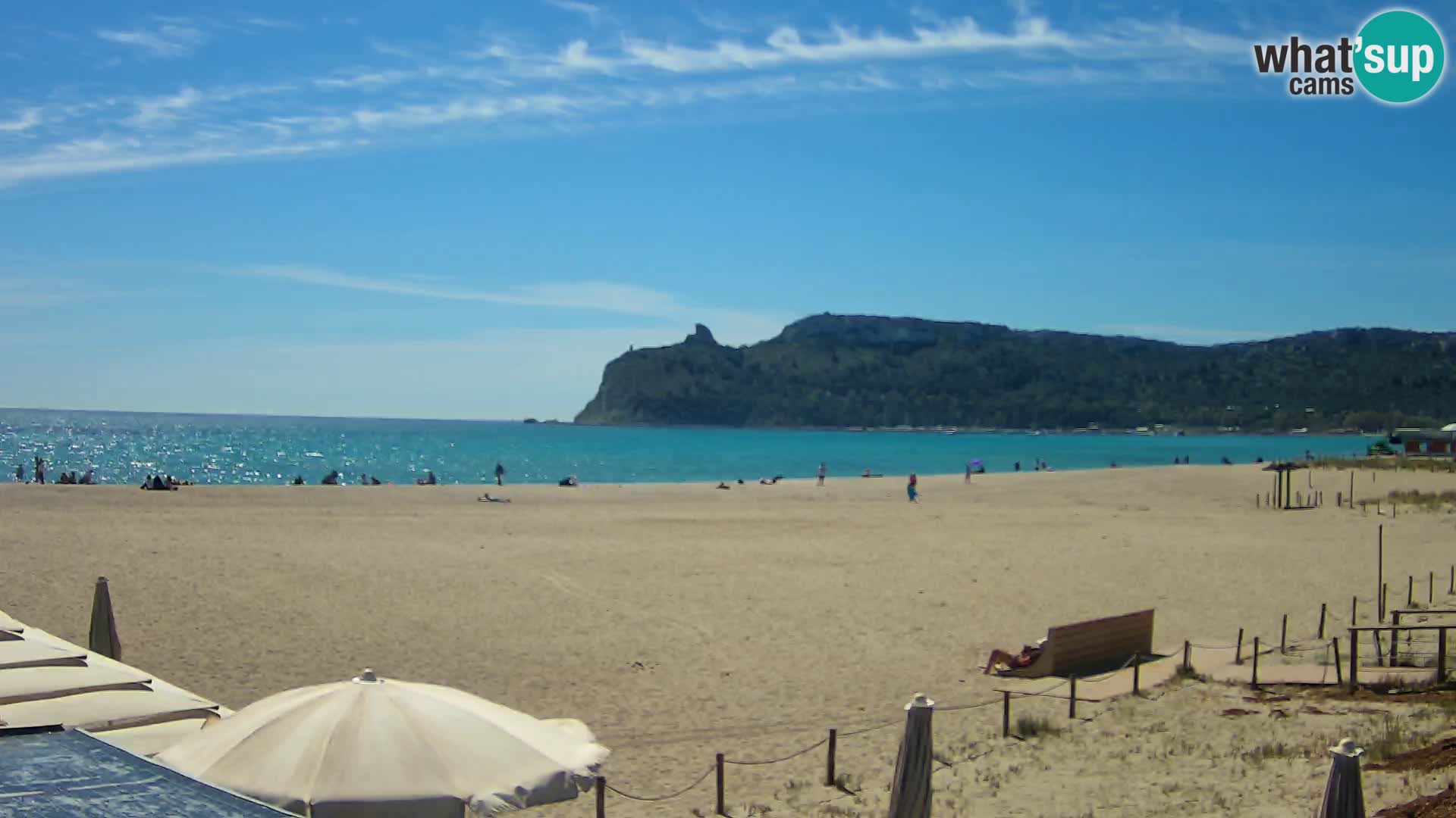 Webcam playa de Poetto | Cagliari | Cerdeña