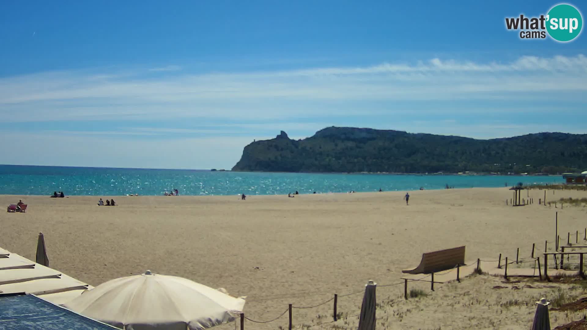 Webcam spiaggia del Poetto | Cagliari | Sardegna