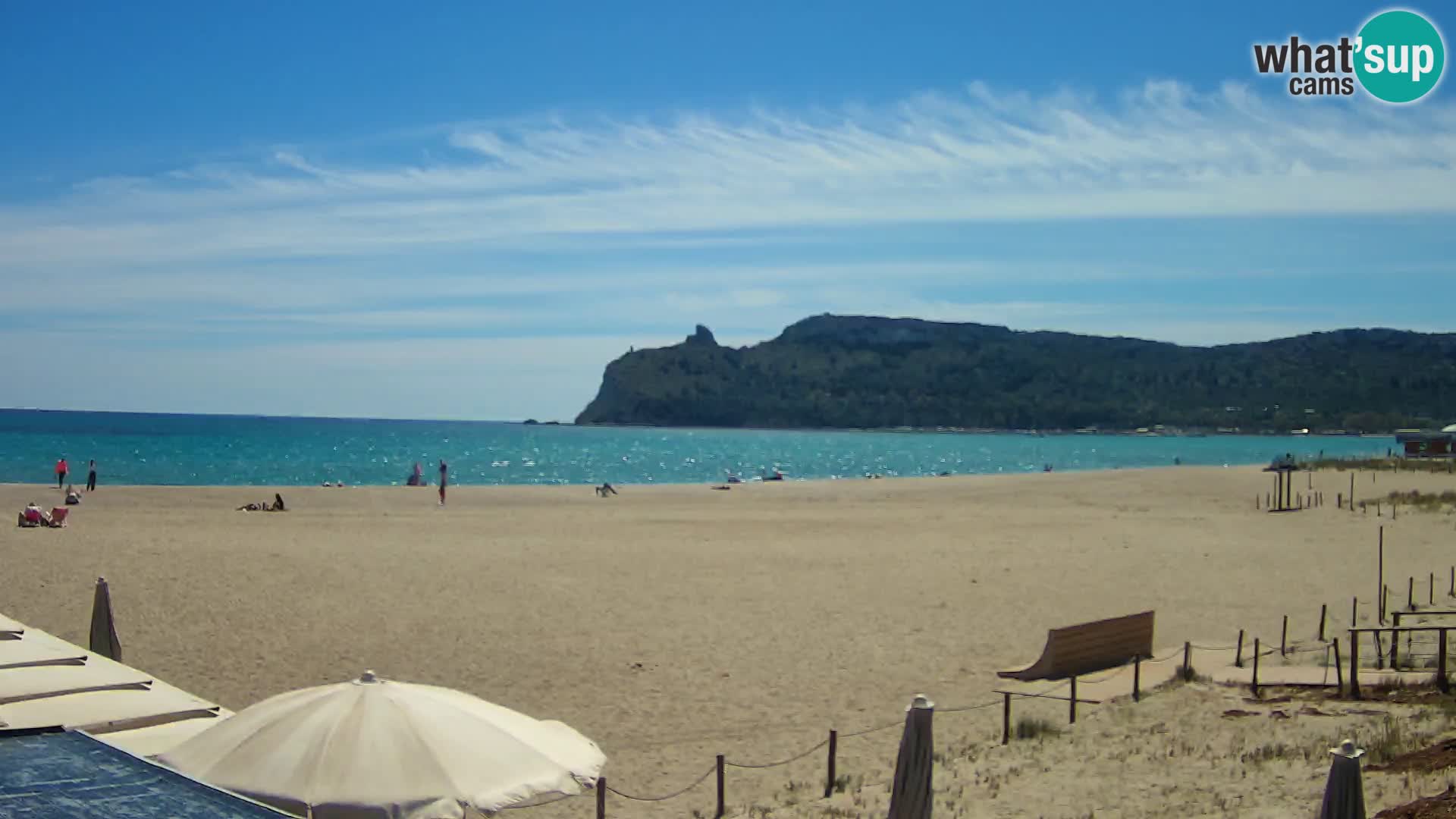 Webcam playa de Poetto | Cagliari | Cerdeña