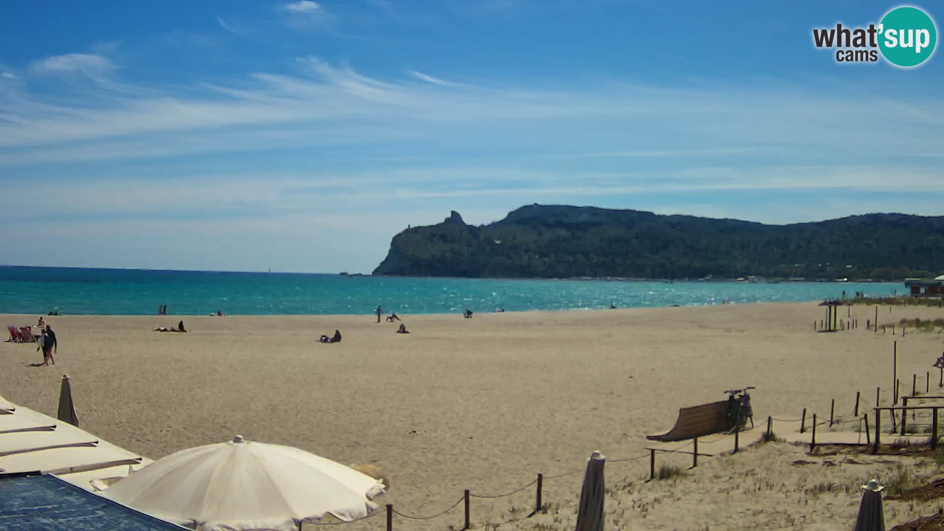 Webcam spiaggia del Poetto | Cagliari | Sardegna