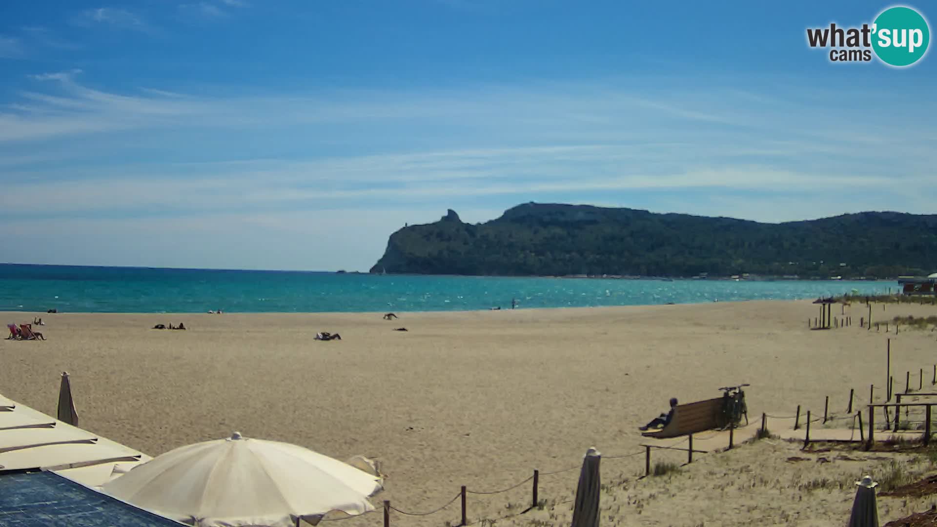 Webcam spiaggia del Poetto | Cagliari | Sardegna