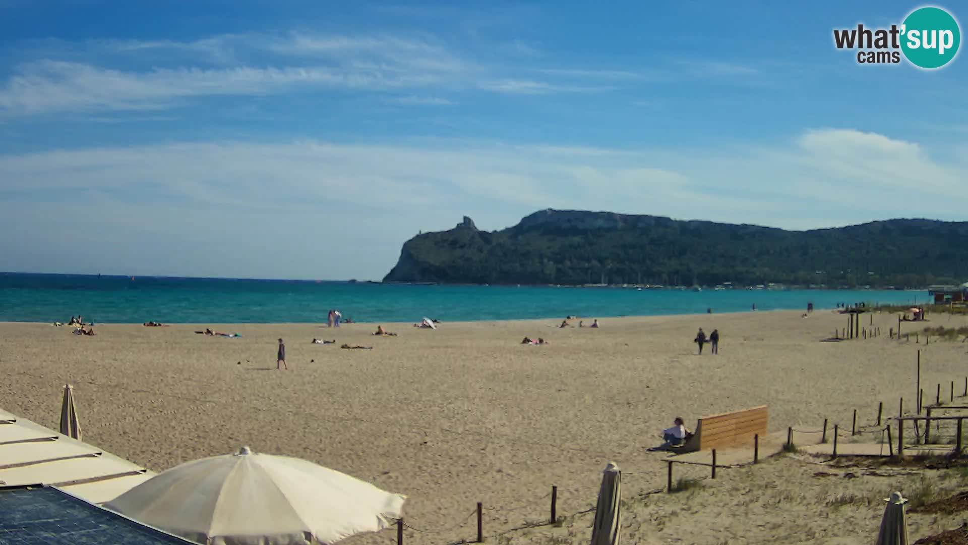 Webcam spiaggia del Poetto | Cagliari | Sardegna