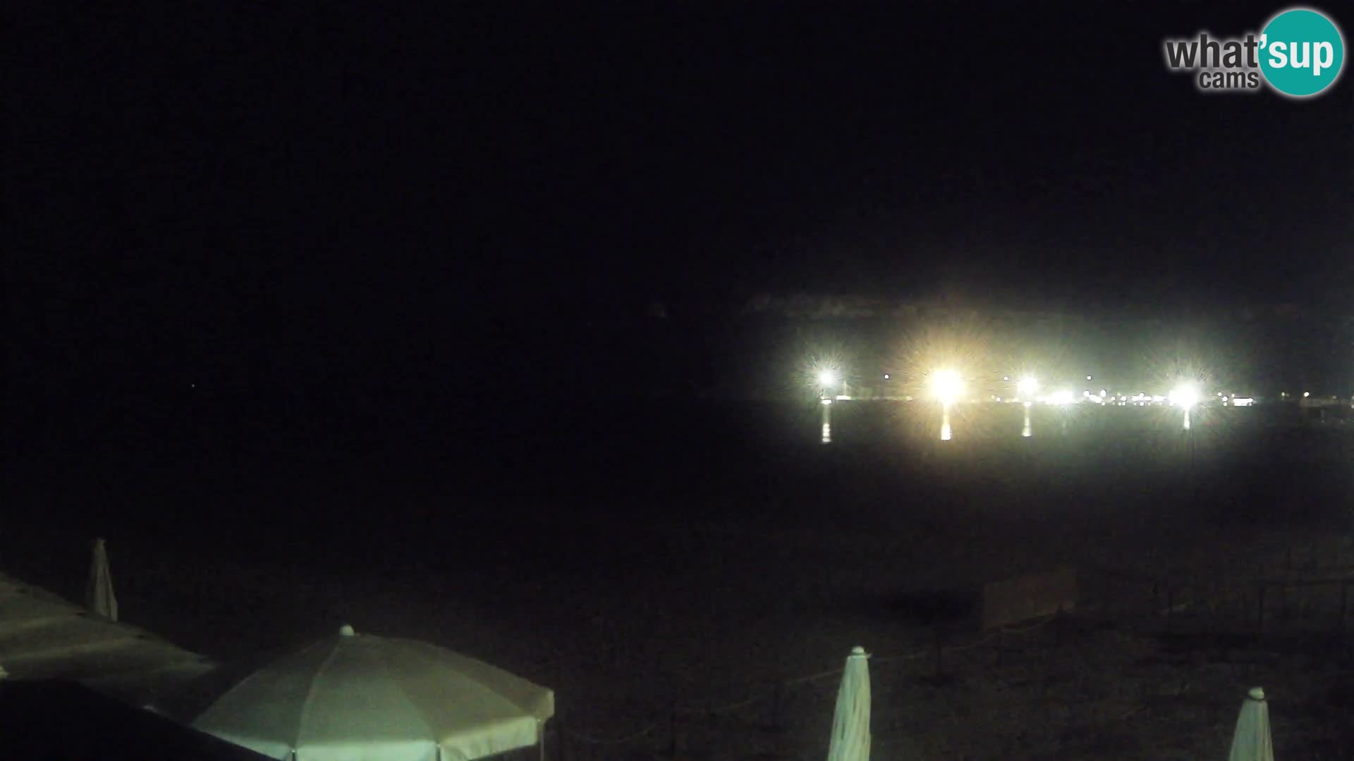 Webcam plage de Poetto | Cagliari | Sardaigne