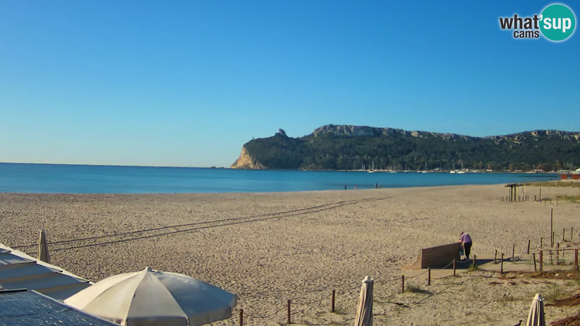 Webcam spiaggia del Poetto | Cagliari | Sardegna