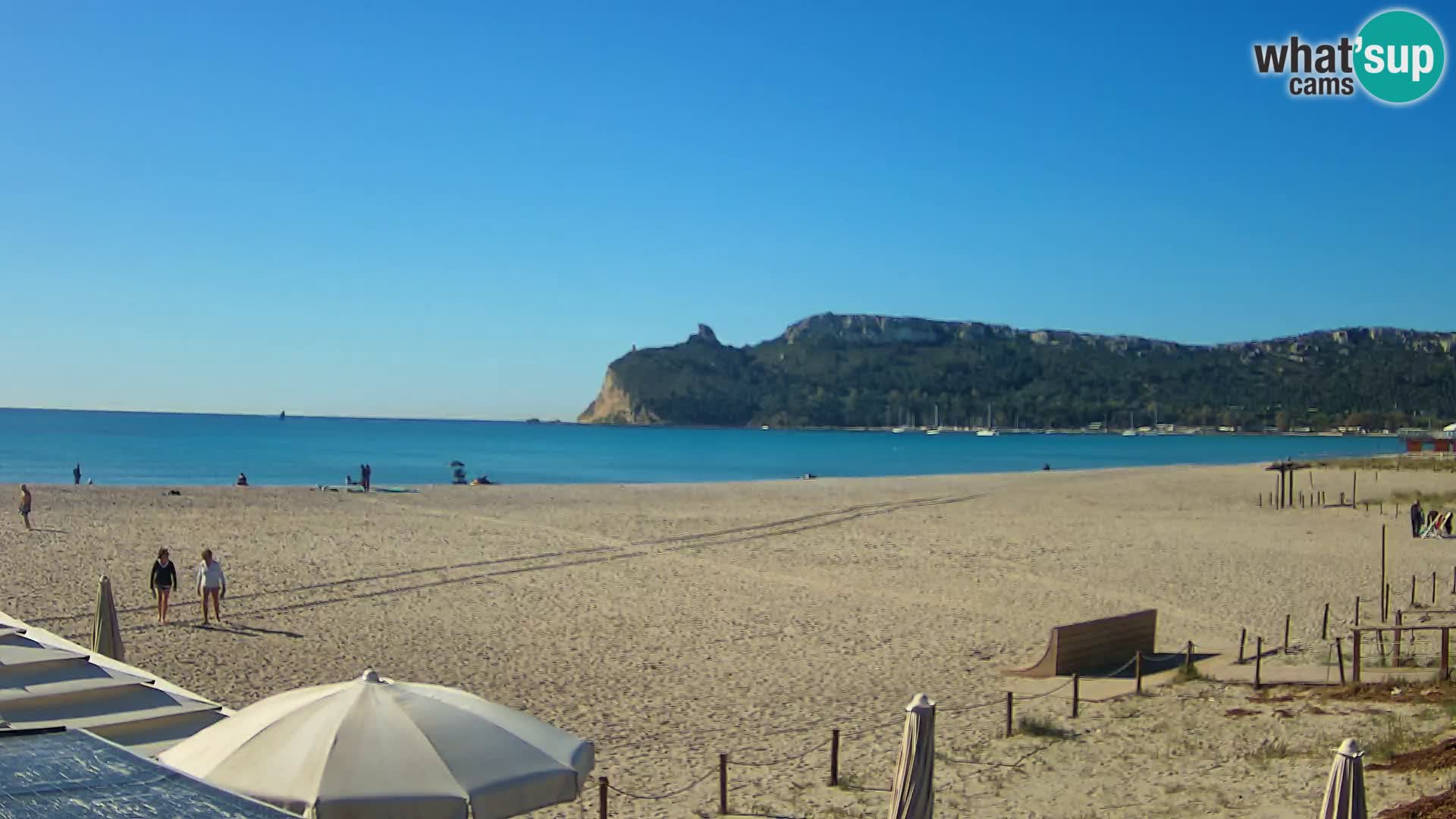 Webcam spiaggia del Poetto | Cagliari | Sardegna
