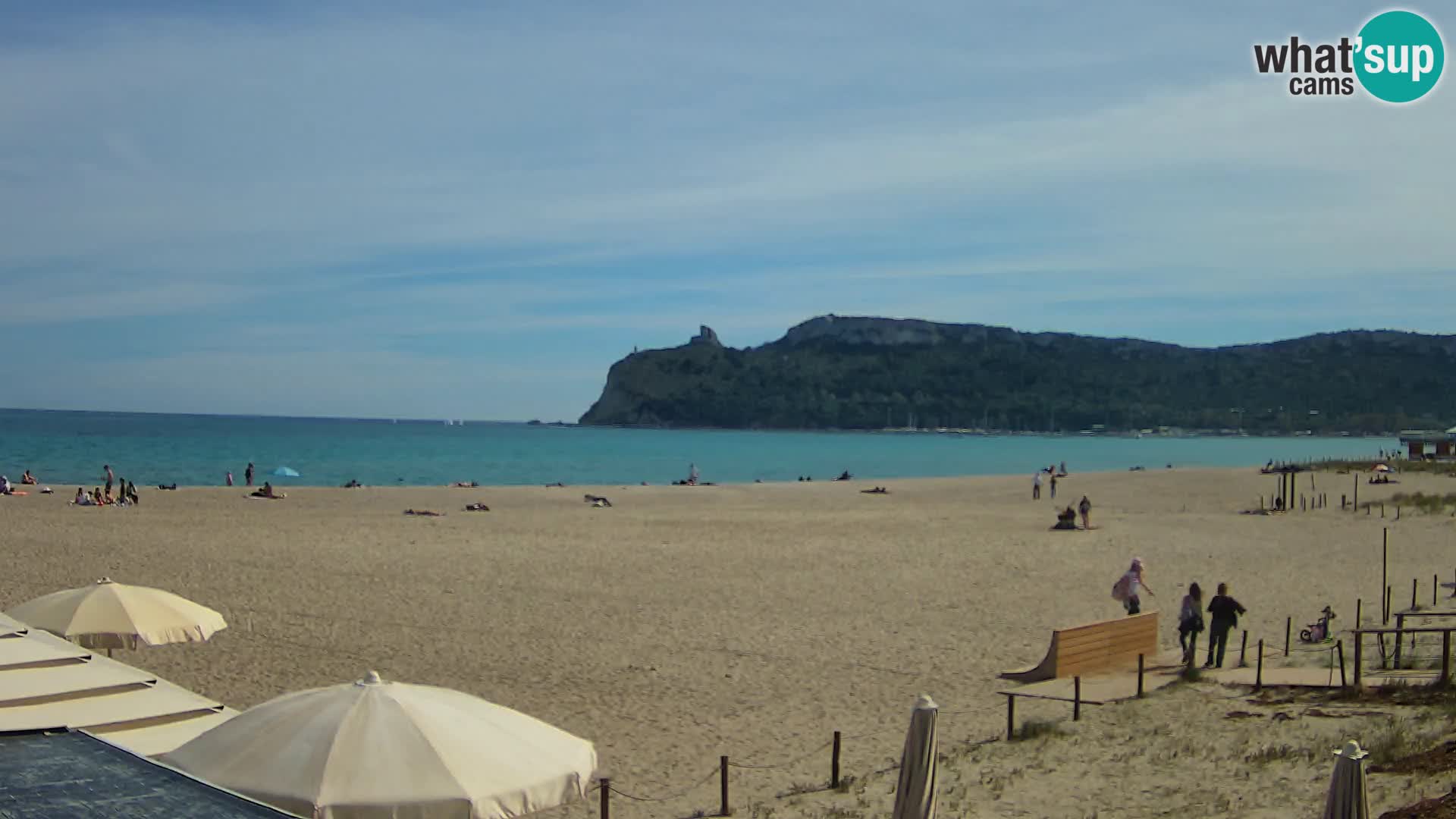 Poetto Strand Webcam | Cagliari | Sardinien