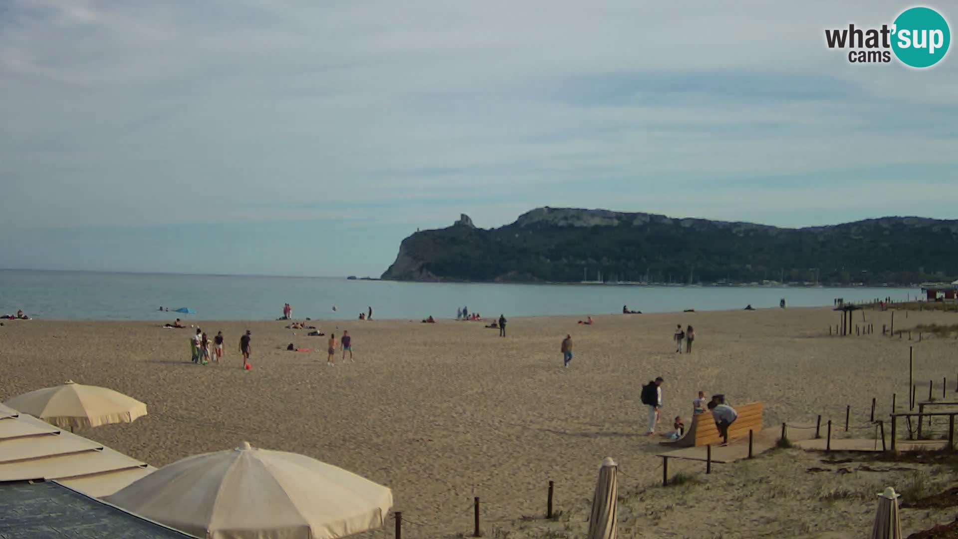Poetto beach webcam | Cagliari | Sardinia
