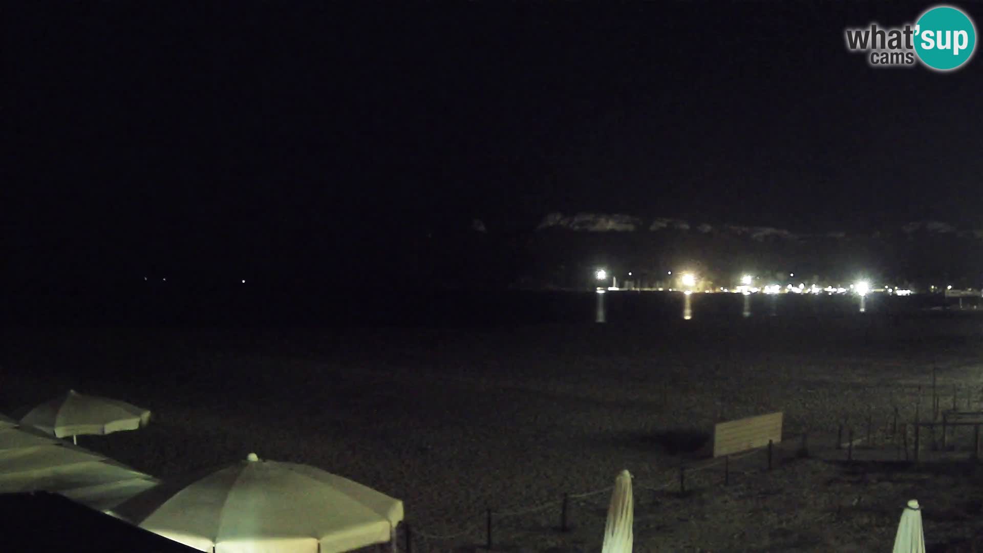 Poetto beach webcam | Cagliari | Sardinija