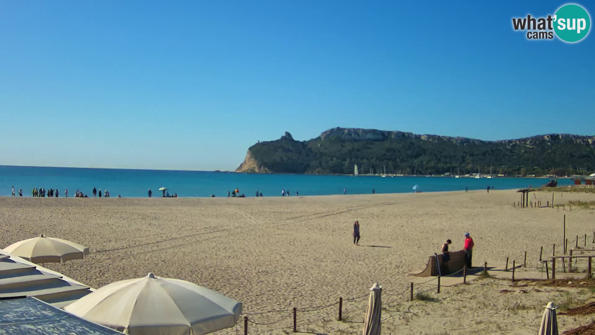 Webcam playa de Poetto | Cagliari | Cerdeña