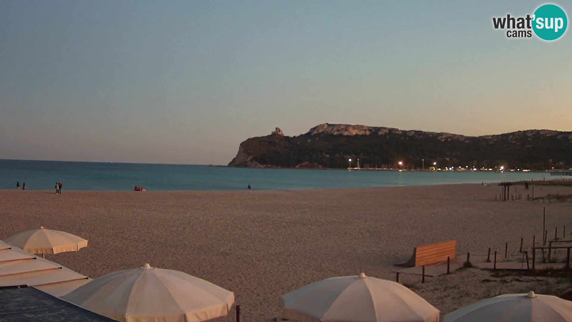 Webcam plage de Poetto | Cagliari | Sardaigne
