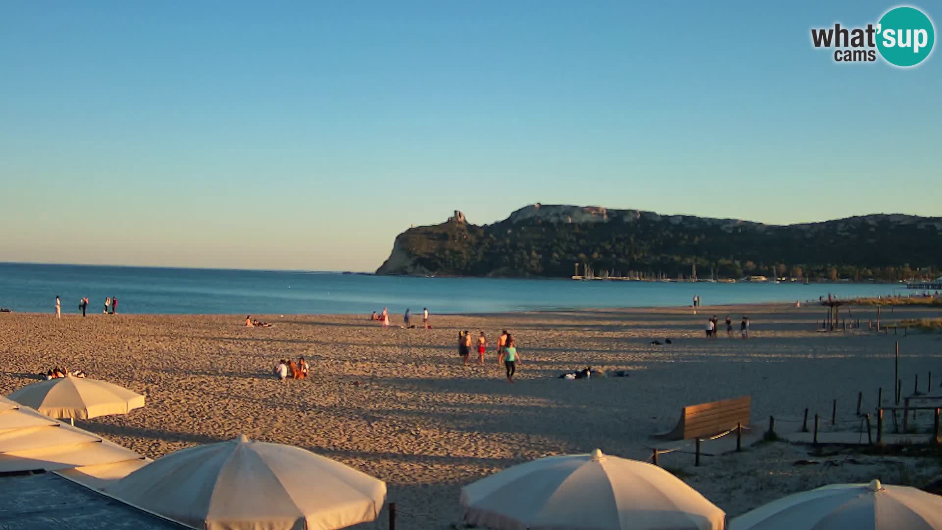 Webcam playa de Poetto | Cagliari | Cerdeña