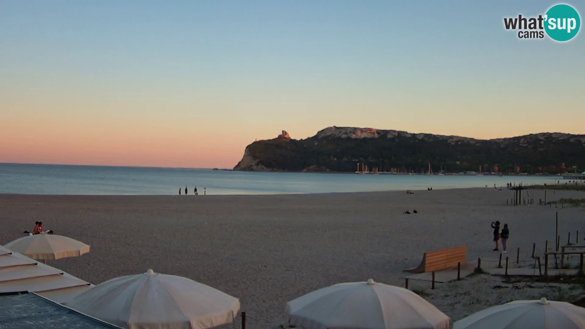 Poetto beach webcam | Cagliari | Sardinia