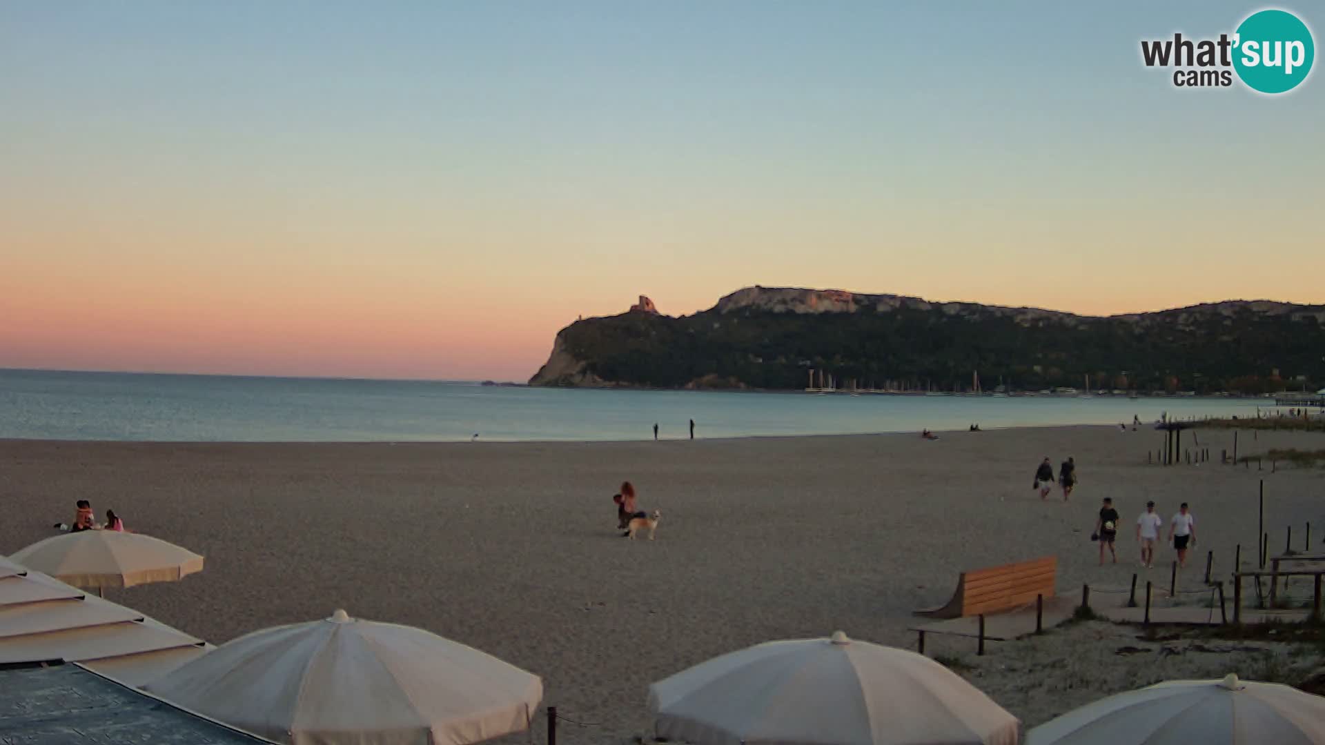 Webcam spiaggia del Poetto | Cagliari | Sardegna
