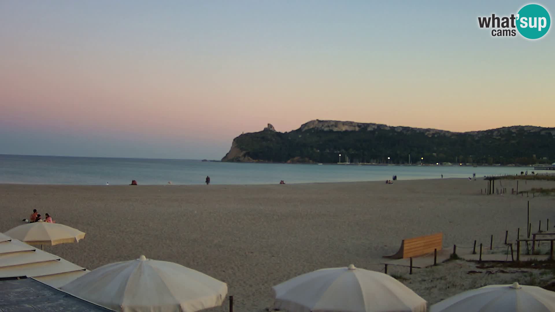 Poetto Strand Webcam | Cagliari | Sardinien