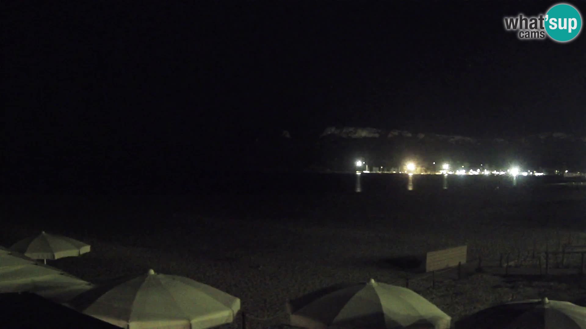 Webcam spiaggia del Poetto | Cagliari | Sardegna