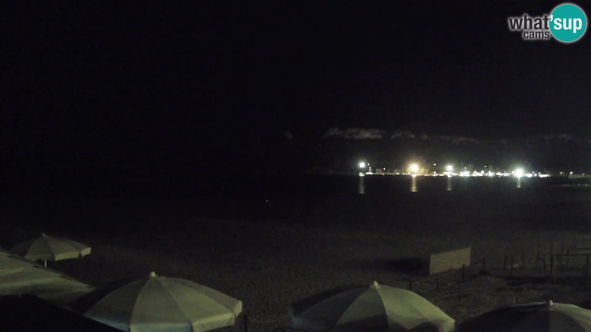 Webcam plage de Poetto | Cagliari | Sardaigne