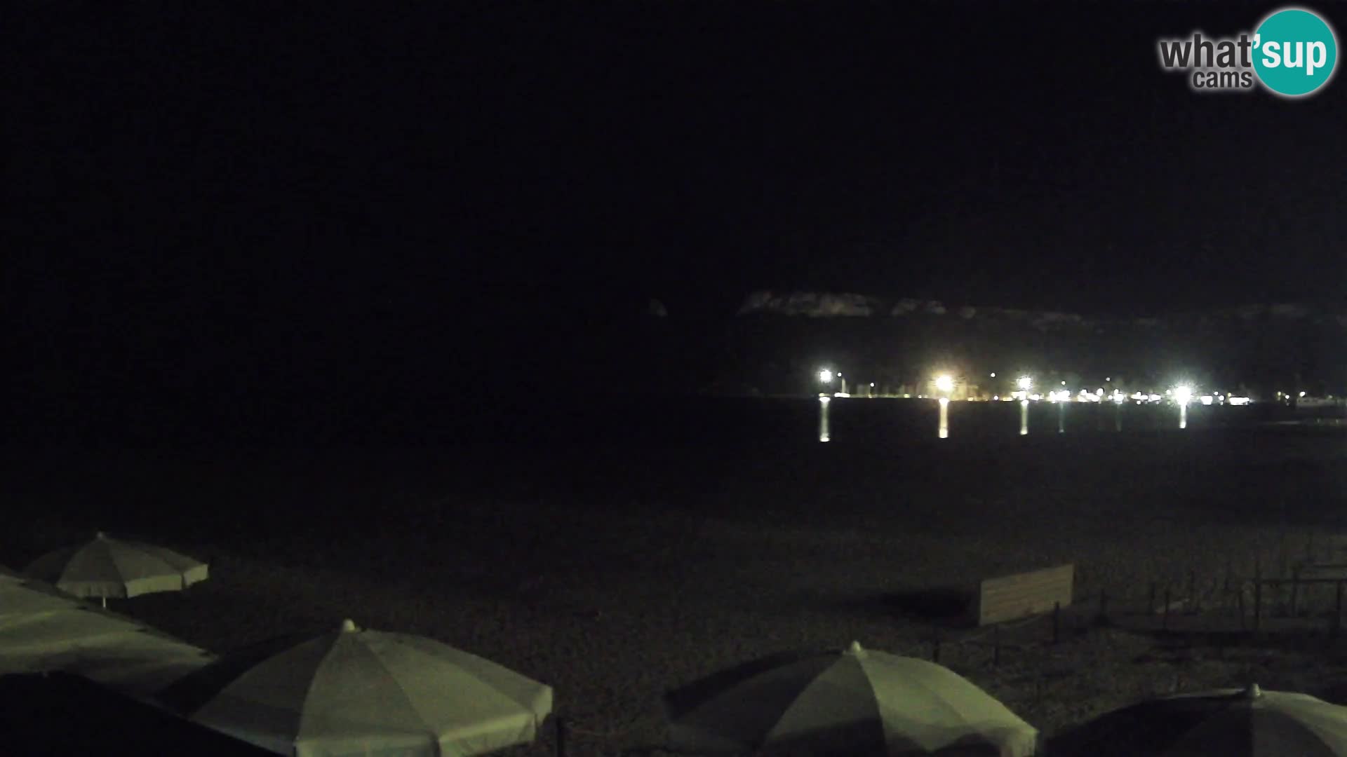 Poetto beach webcam | Cagliari | Sardinia