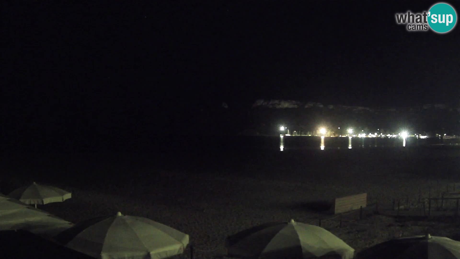 Poetto beach webcam | Cagliari | Sardinia