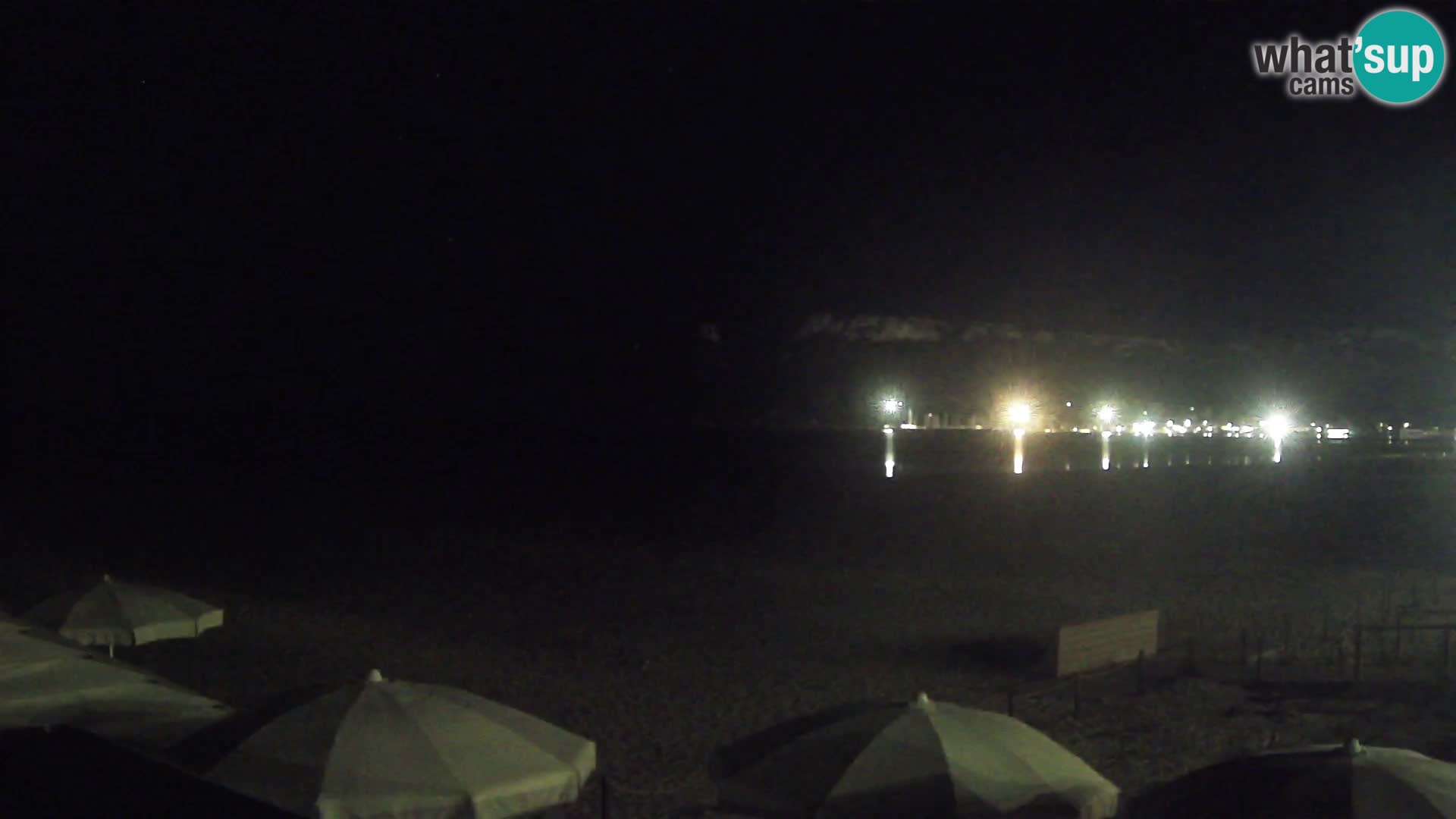 Poetto beach webcam | Cagliari | Sardinia