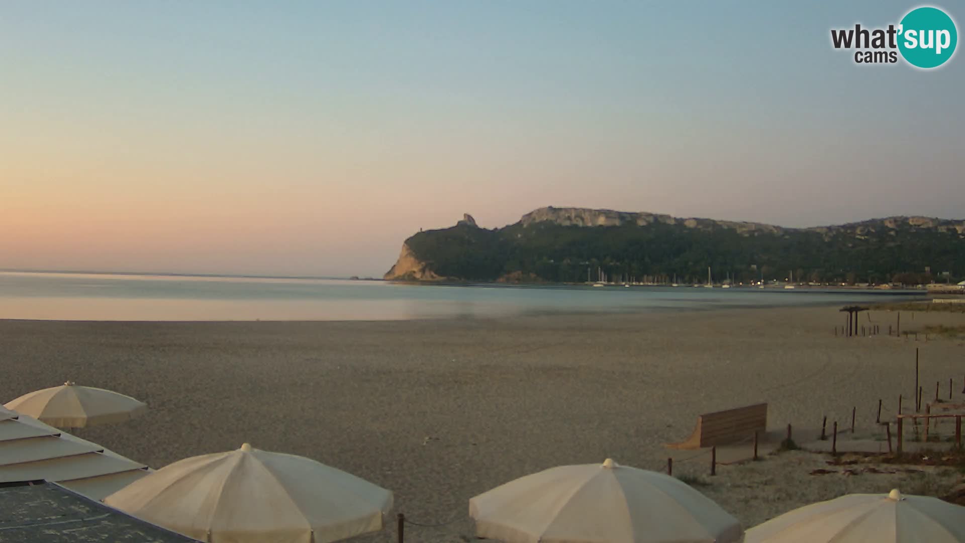 Webcam spiaggia del Poetto | Cagliari | Sardegna