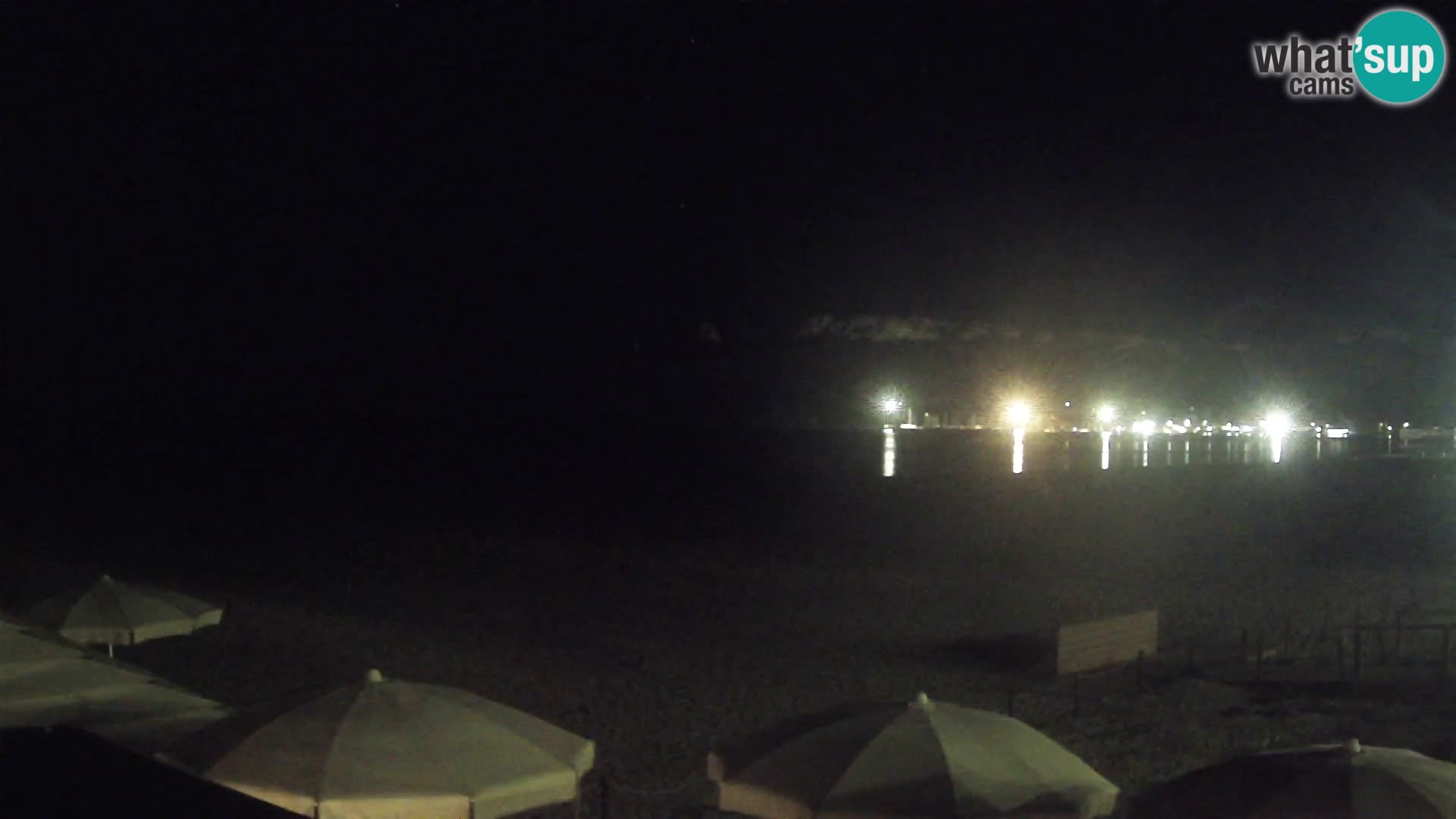 Poetto beach webcam | Cagliari | Sardinija