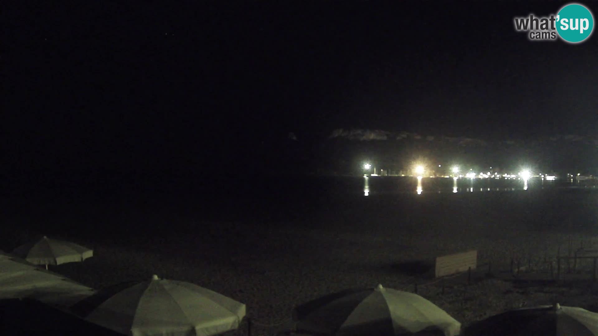 Webcam plage de Poetto | Cagliari | Sardaigne